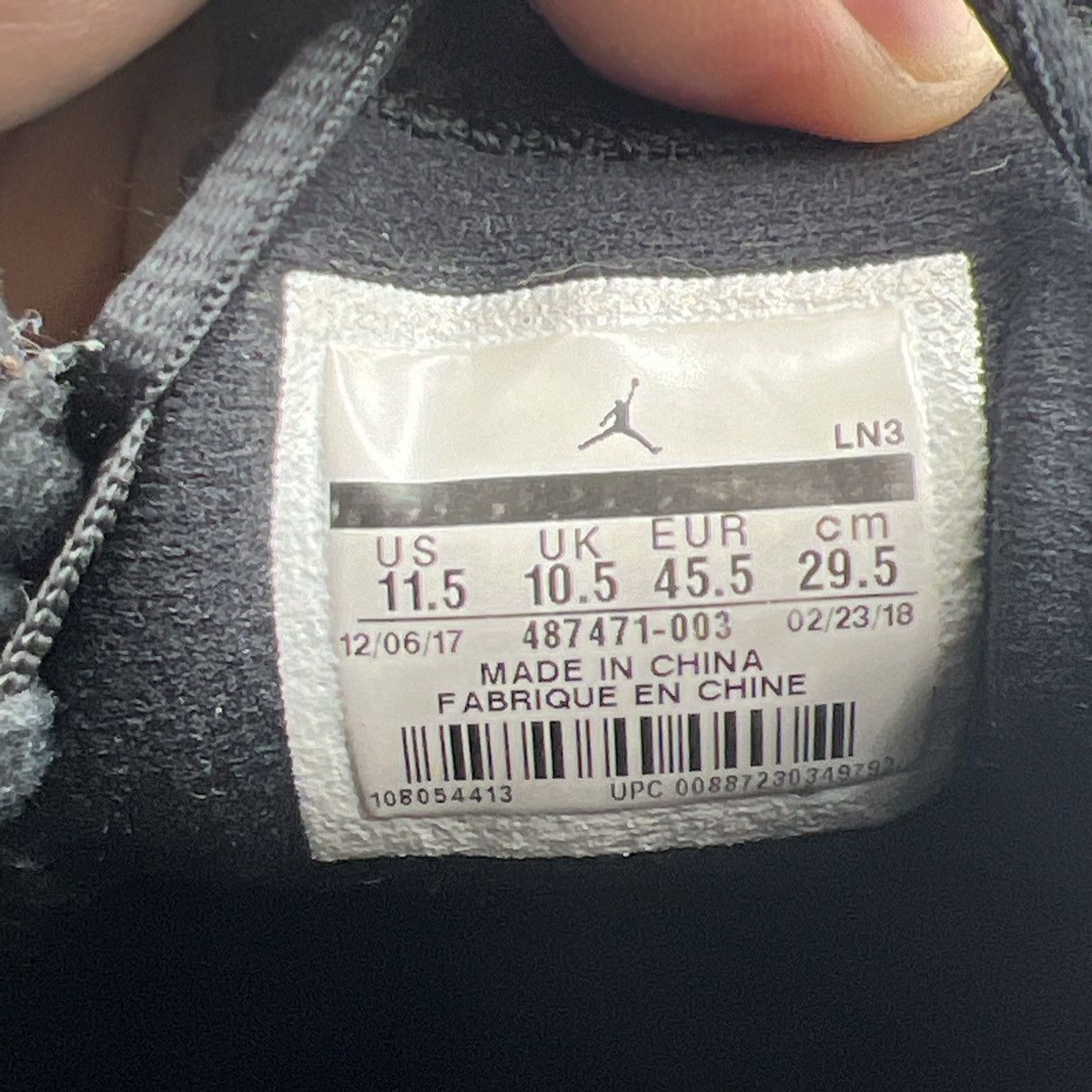 Jordan Brand Air Jordan 14 last shot Size US 11.5 / EU 44-45 - 8 Thumbnail
