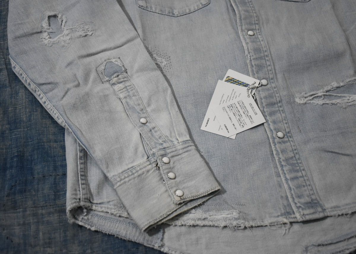 Visvim Visvim 20ss Social Sculpture Shirt Crash size2 Size US M / EU 48-50 / 2 - 5 Thumbnail