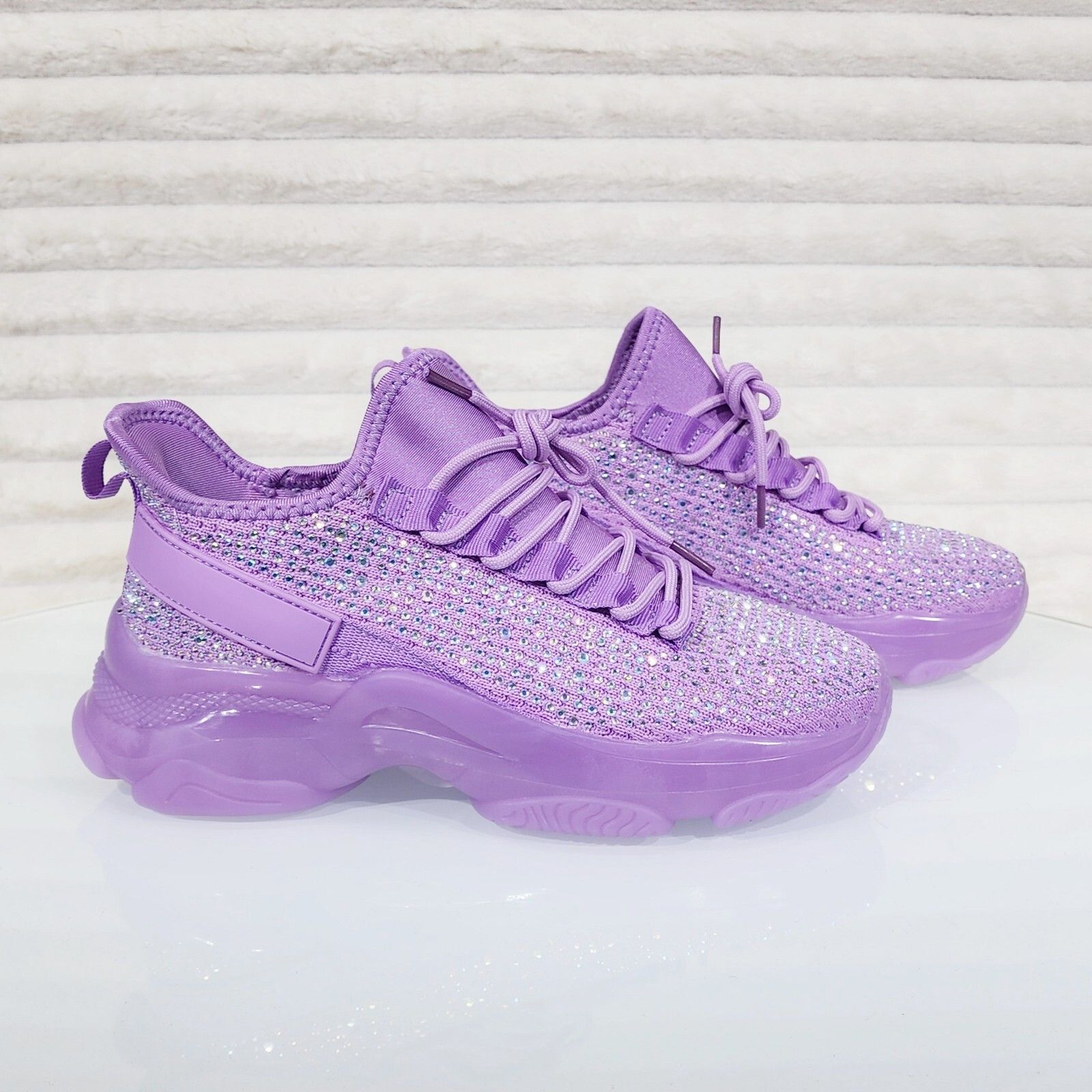 Other Frey Purple Jelly Sole Slip On Pull Tie Comfy Running Shoes Size US 8 / IT 38 - 5 Thumbnail