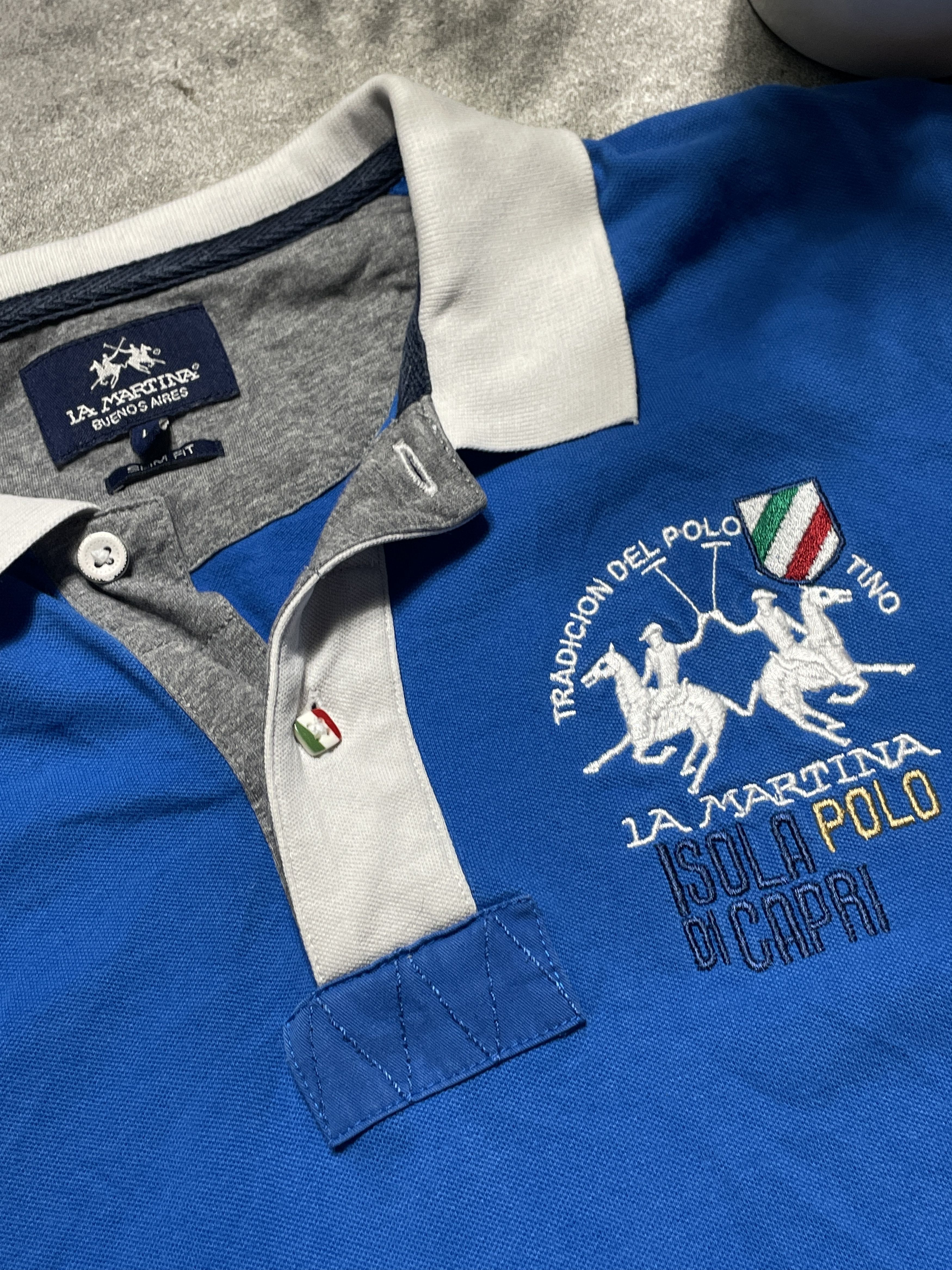 La Martina RARE La Martina Vintage Y2K Polo T-Shirt Size US L / EU 52-54 / 3 - 3 Thumbnail