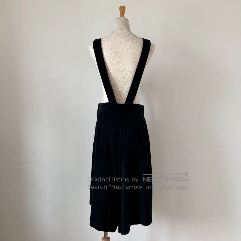 Comme des Garcons Comme Des Garcons size XS Retro Navy Blue Velvet Wide Leg Size 22" - 3 Thumbnail