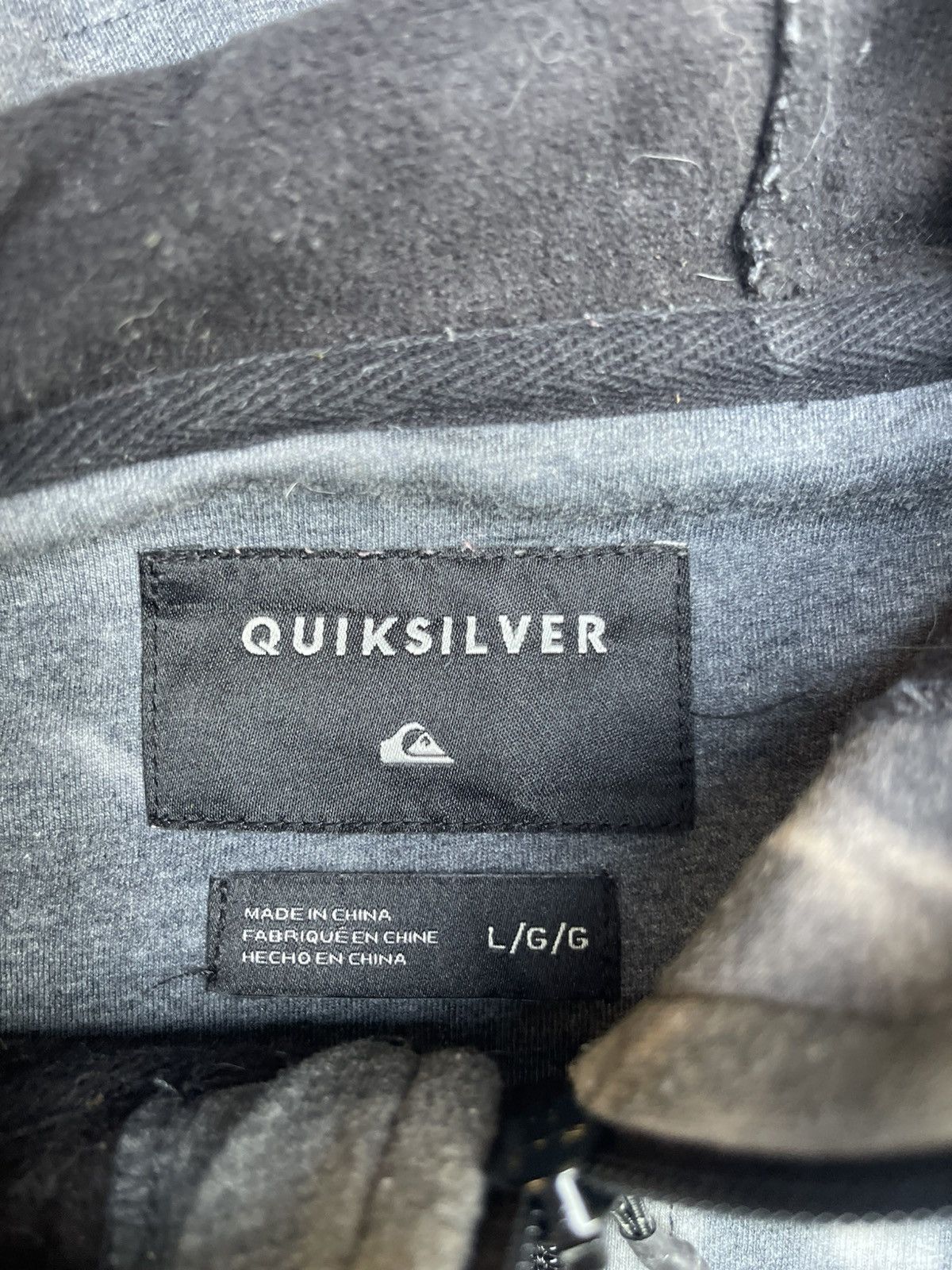 Quiksilver Quiksilver Lightning Zip Hoodie Rare Abstract Print Size US M / EU 48-50 / 2 - 3 Thumbnail