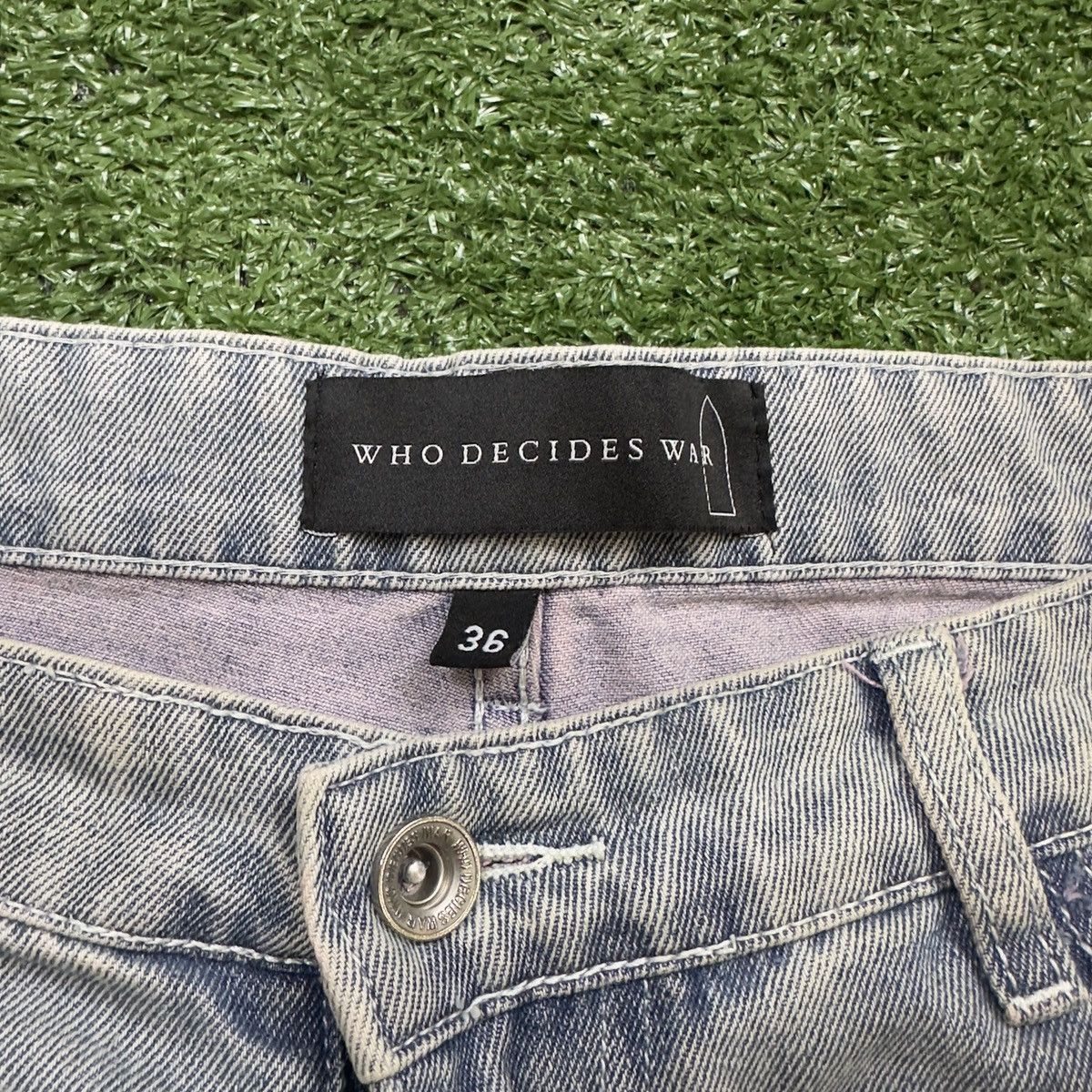 Who Decides War Who Decides War Ev Bravado Coliseum Fusion Denim Jeans 36x36 Size US 36 / EU 52 - 4 Thumbnail