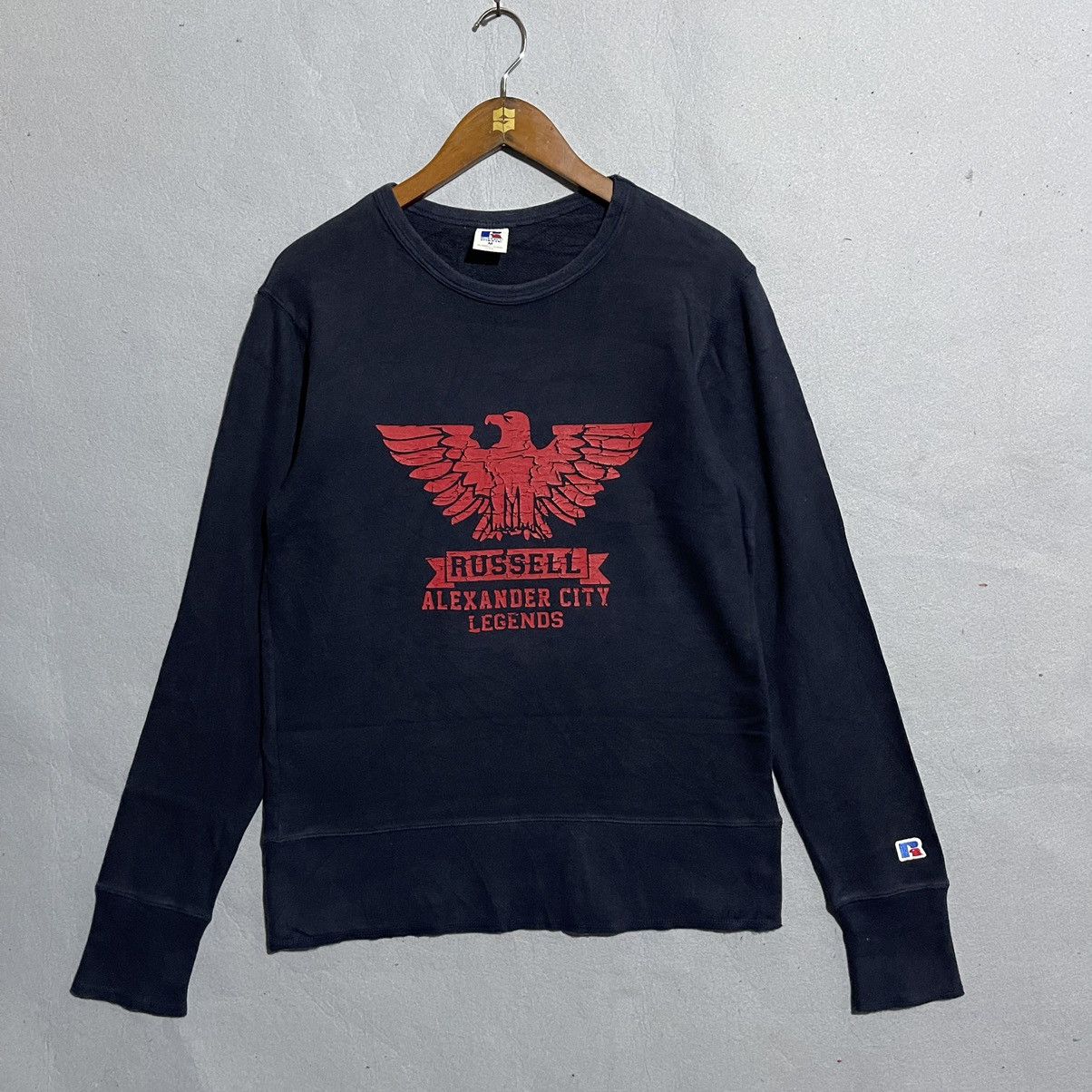 Russell Athletic Vintage 90s Russell Athletic Made in USA Crewneck Sweatshirt Size US M / EU 48-50 / 2 - 1 Thumbnail