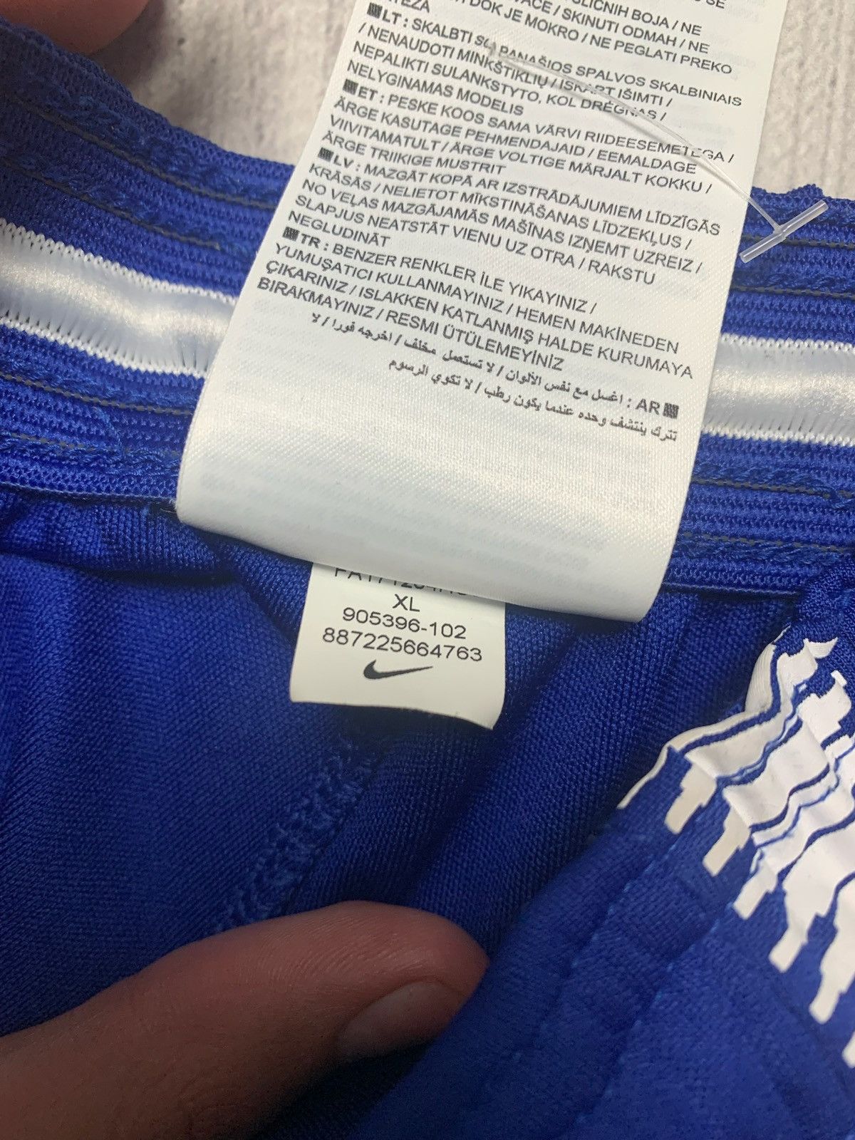 Chelsea Soccer × Nike Vintage Nike Chelsea soccer joggers training blue Size US 29 - 5 Thumbnail