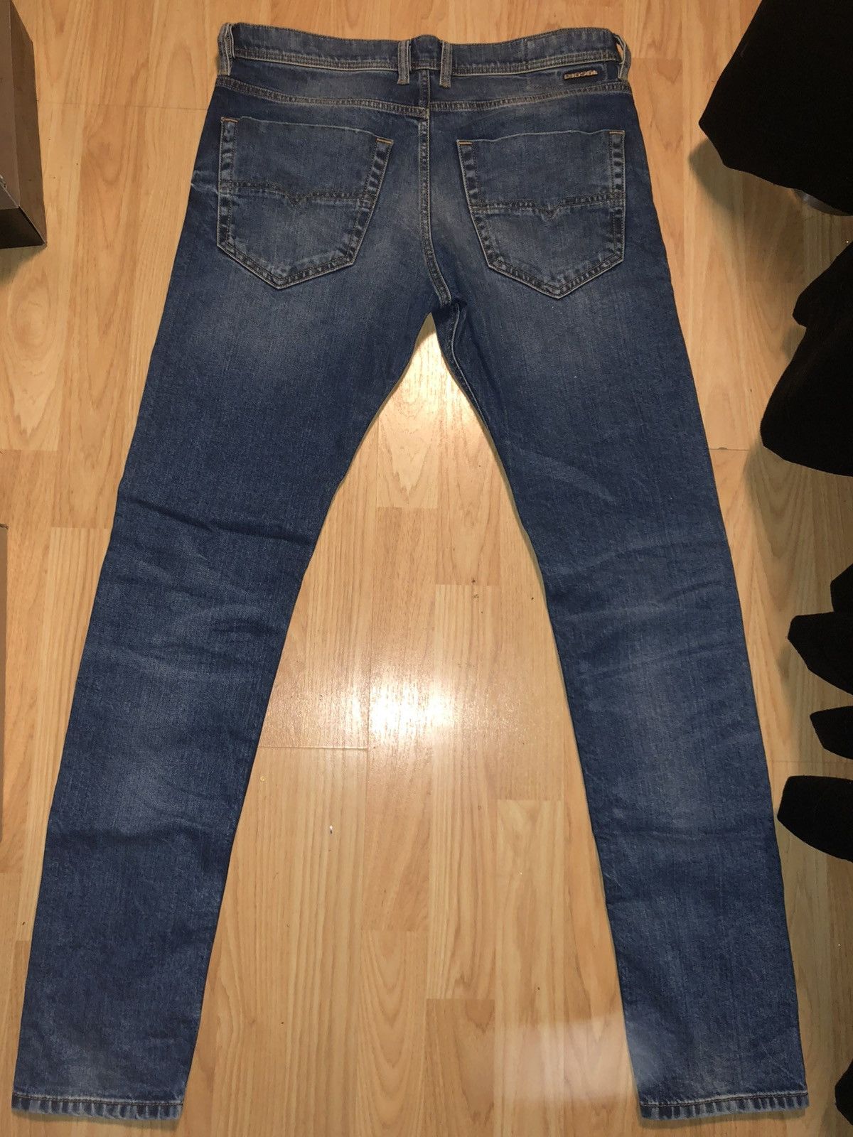 Diesel Diesel Tepphar Distressed Slim Carrot Jeans - Size 30 Size US 30 / EU 46 - 5 Thumbnail