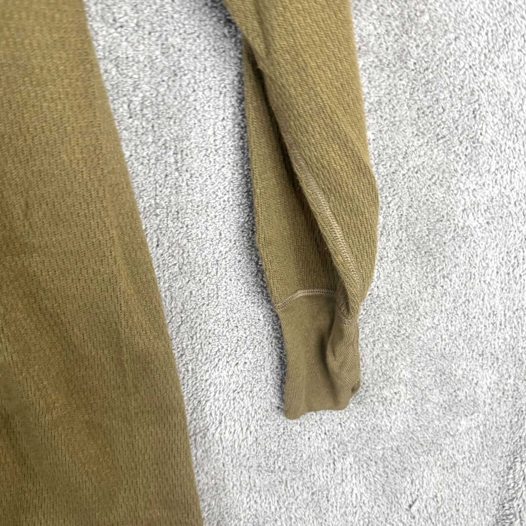 Vintage Morgan Arctex Shirt Mens XL Brown Thermal Waffle Knit Base Layer Long Johns Underwear Size US XL / EU 56 / 4 - 3 Thumbnail