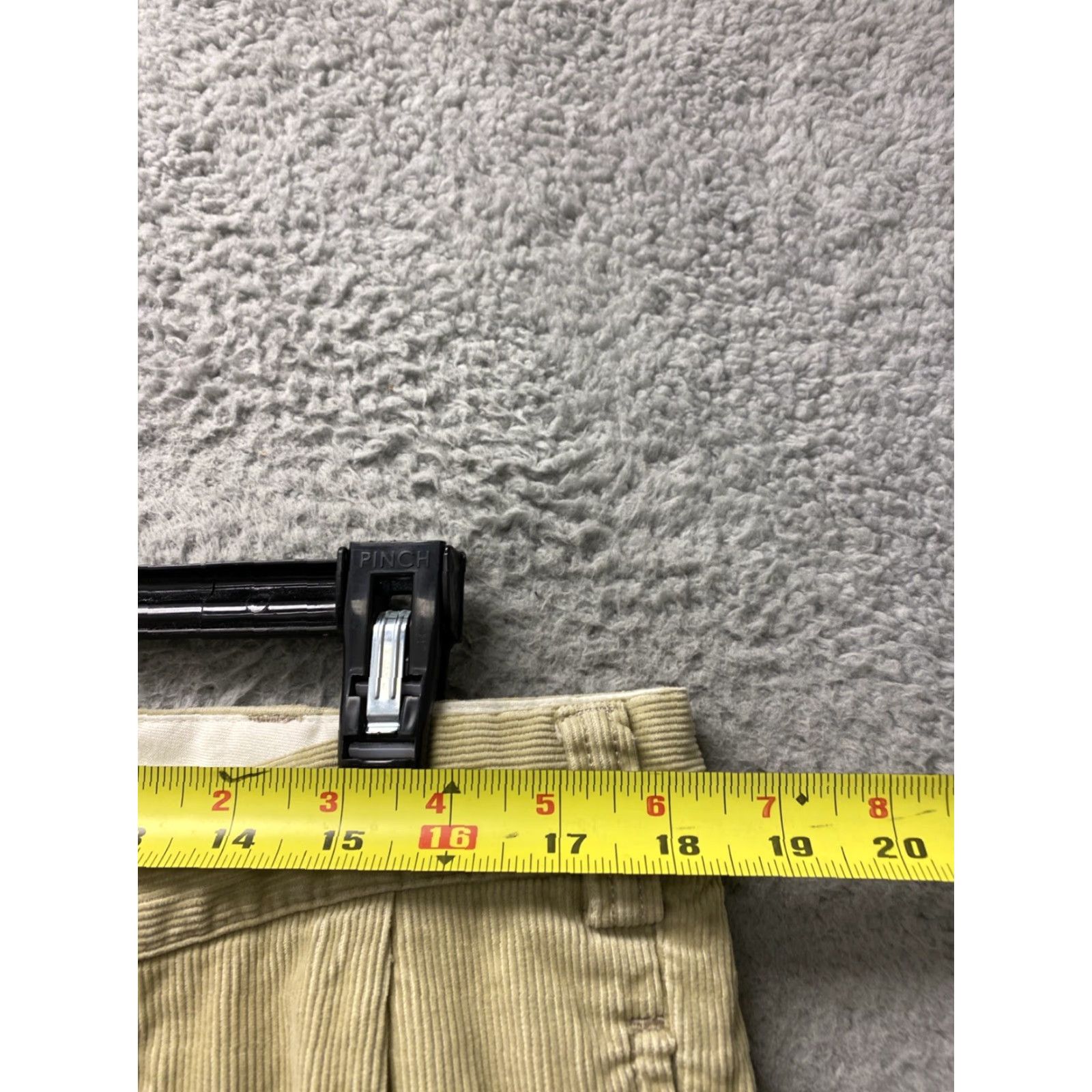 Polo Ralph Lauren Polo Ralph Lauren Pants Men 36x38 Corduroy Light Ginger Straight Leg 90s Button Flat Front Casual 90s Mens Size US M / EU 48-50 / 2 - 4 Thumbnail