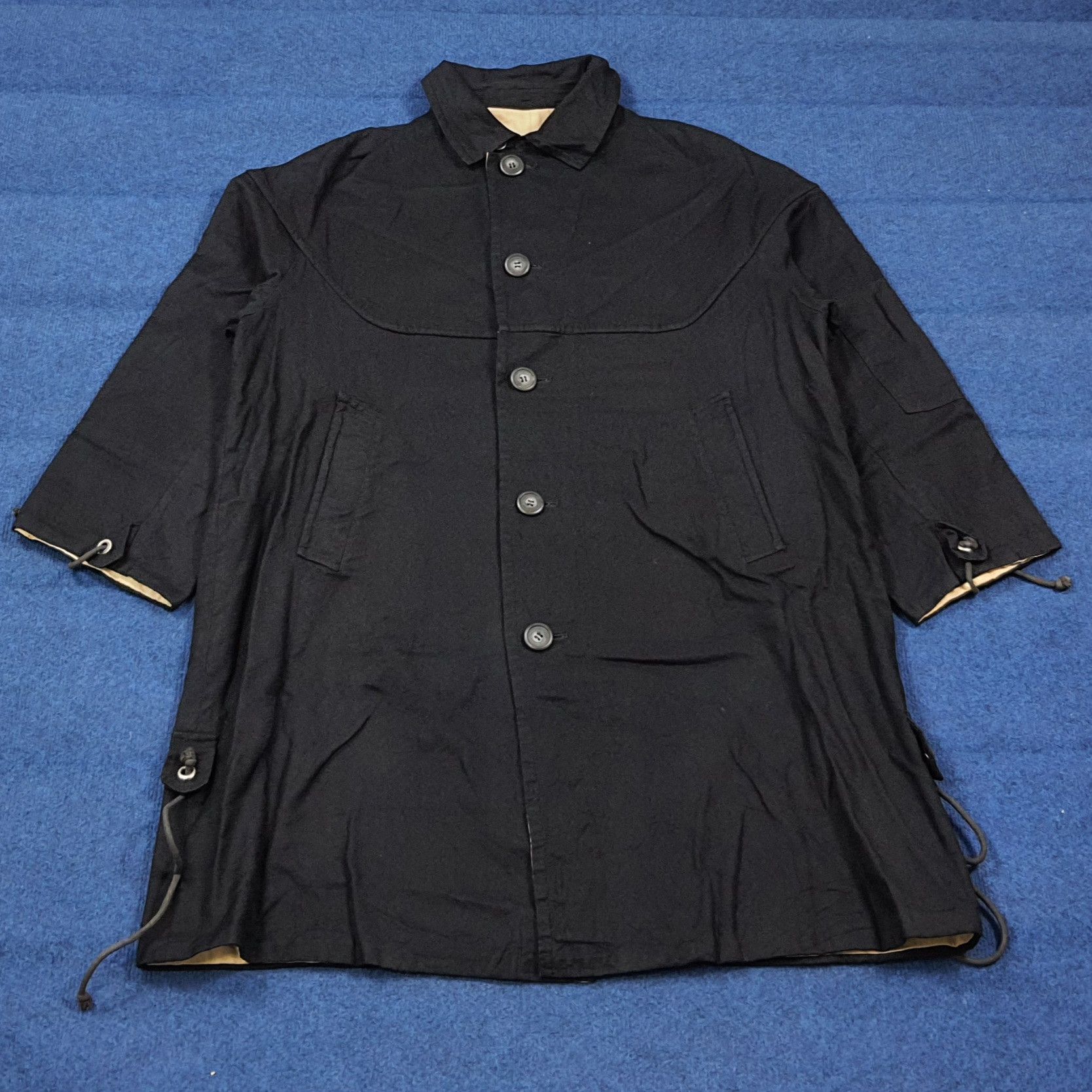 45rpm Vintage 45rpm Studio Duster Jacket Custom Logo C288N16 Size US XL / EU 56 / 4 - 1 Thumbnail