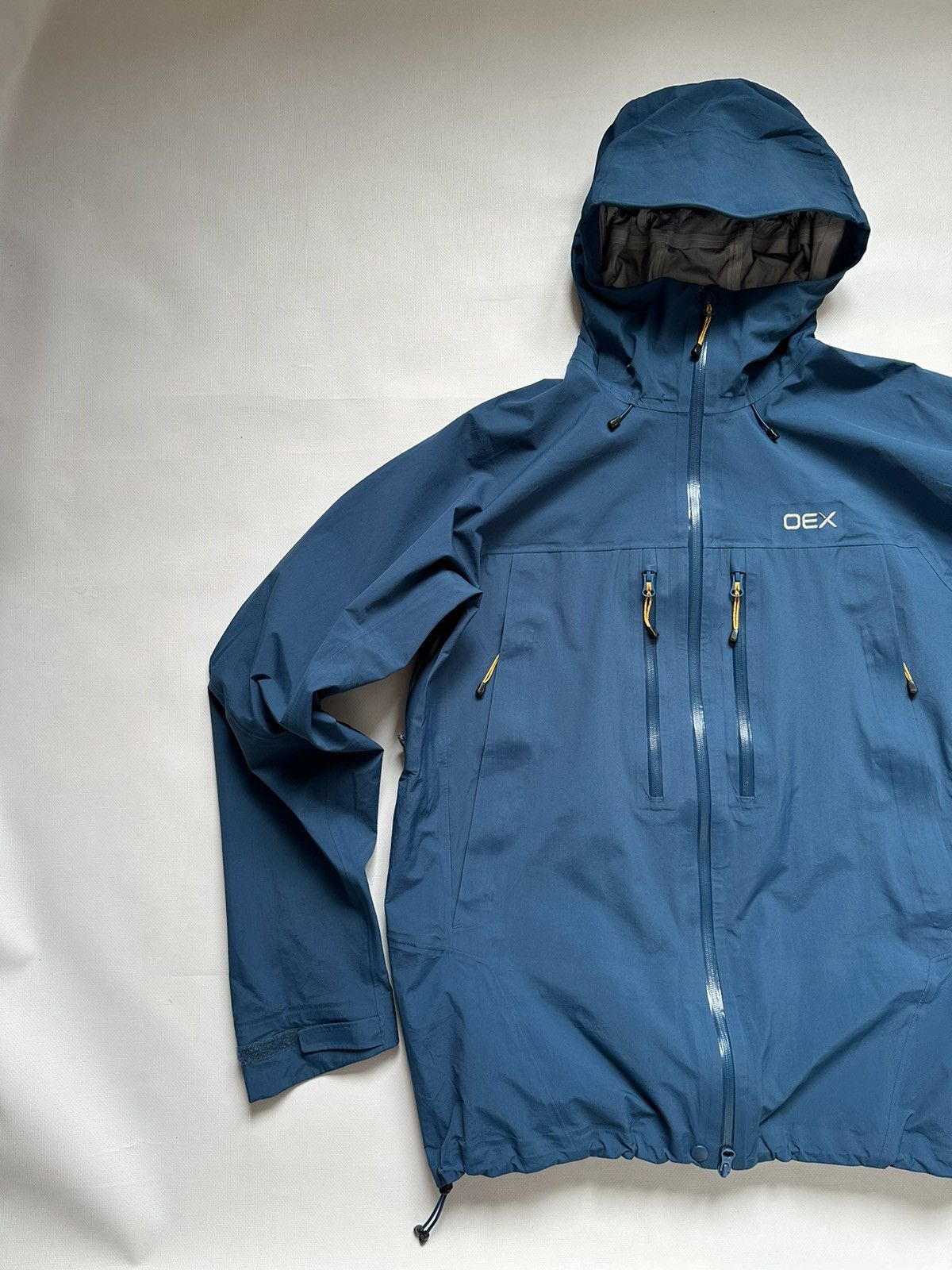 Arc'teryx Oex Jacket Mens Blue Windbreaker Waterproof Rain Hiking XL Size US XL / EU 56 / 4 - 3 Thumbnail