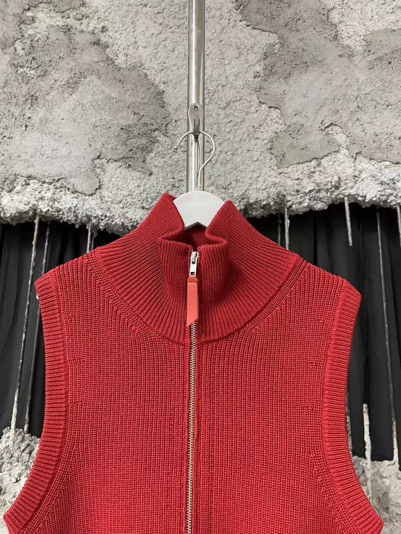 Balenciaga ETHOR Wool Vest Jacket with Zip-yf Size US M / EU 48-50 / 2 - 4 Thumbnail
