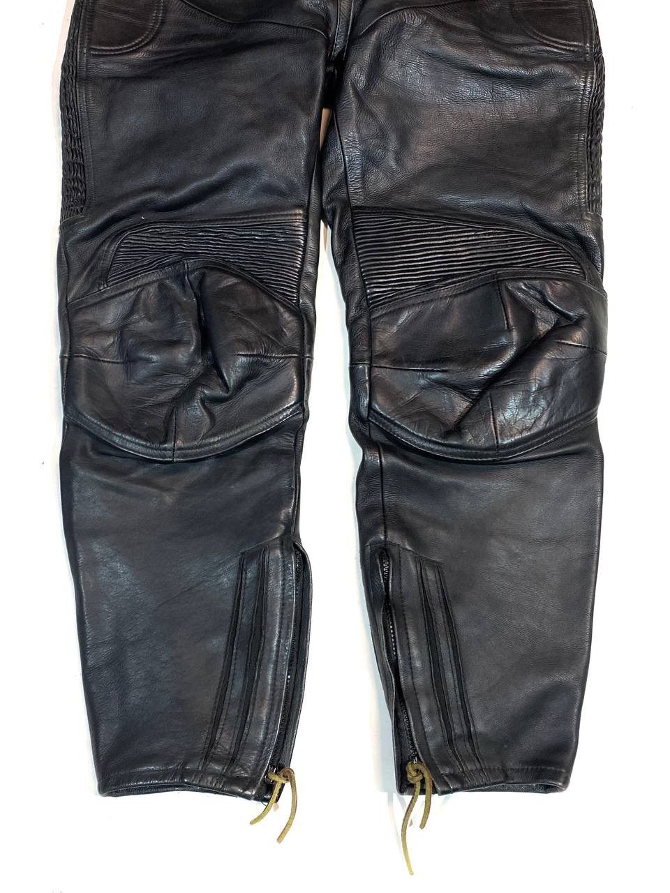 Vintage Modeka Racing Motorcycle Leather Pants Vintage Size US 33 - 3 Thumbnail