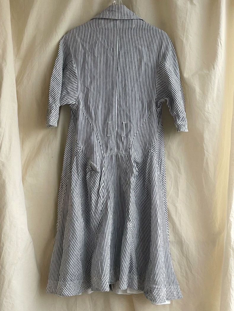 Comme des Garcons Comme Des Garcons Junya Watanabe Blue and White Stripe Nav Size XS / US 0-2 / IT 36-38 - 6 Thumbnail