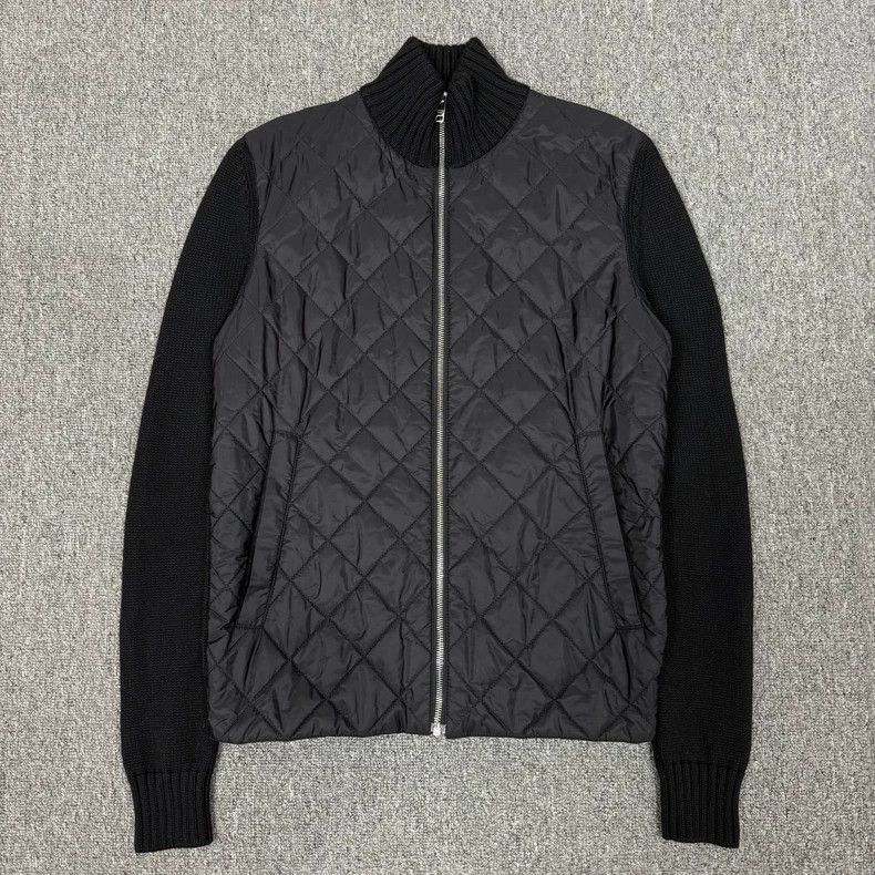 Prada Prada Black Quilted Cotton Jacket - dmc Size US L / EU 52-54 / 3 - 1 Thumbnail