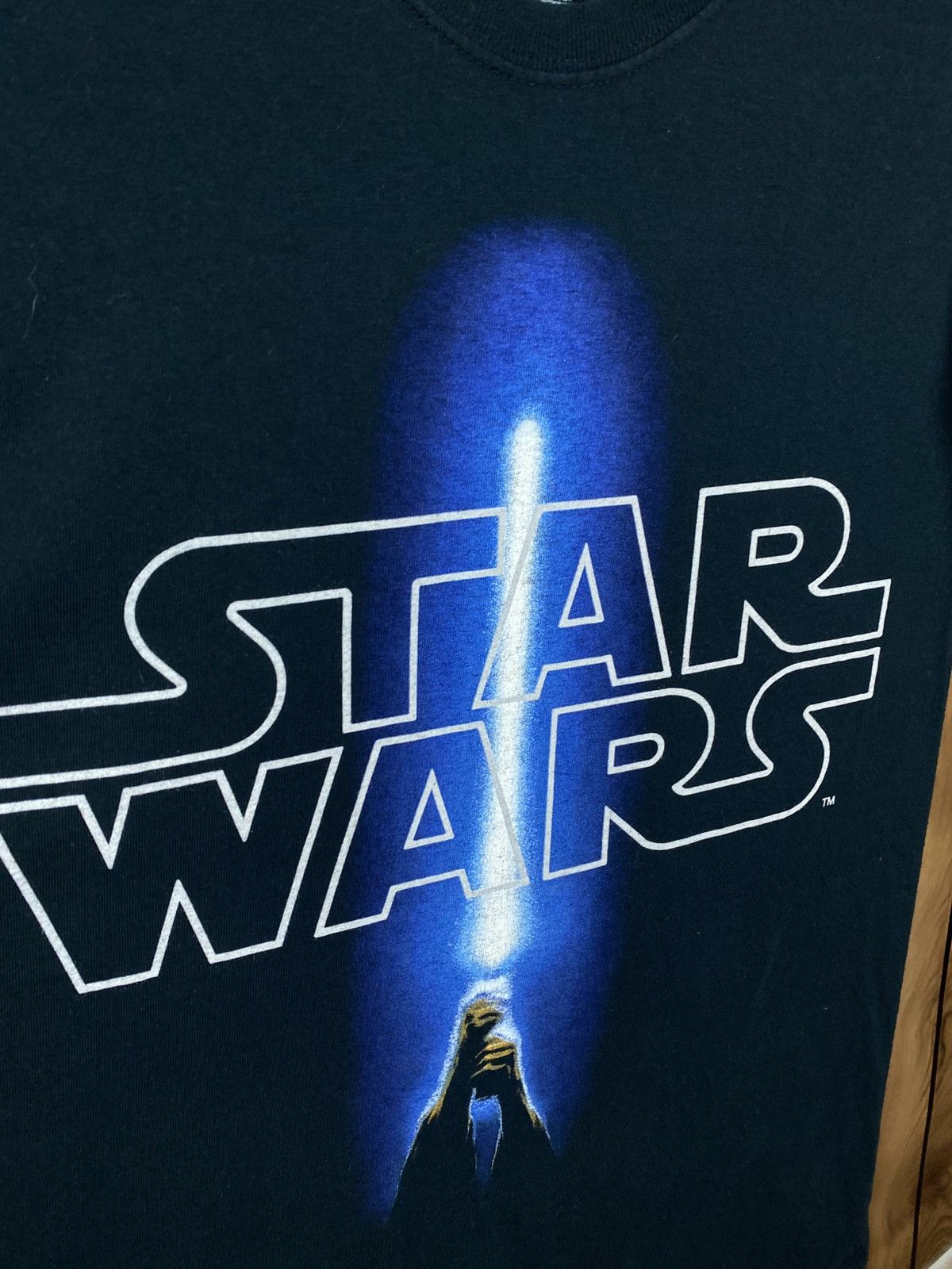 Star Wars Vintage Star Wars Big Logo T-Shirt Short Sleeve Size US S / EU 44-46 / 1 - 2 Thumbnail