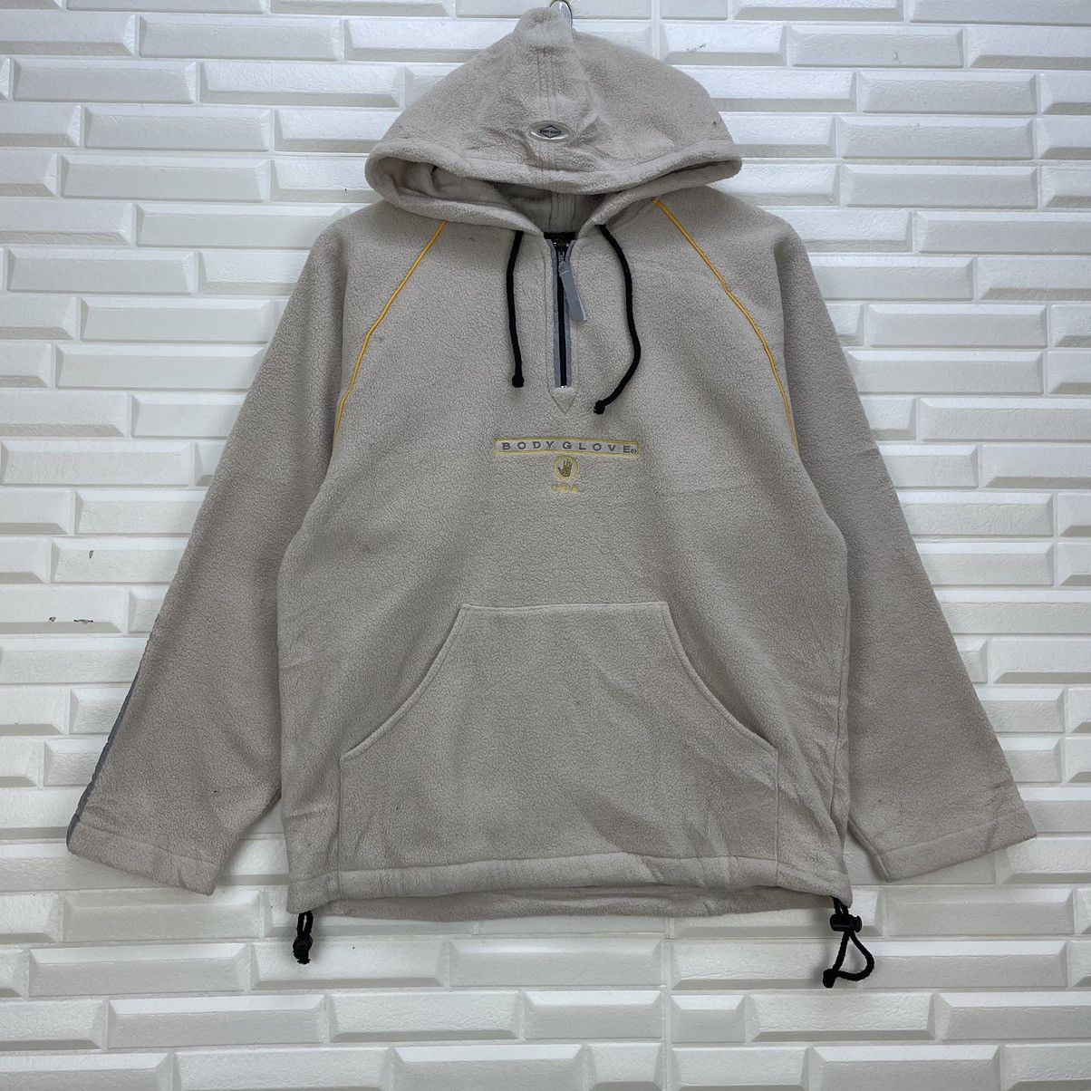 Body Glove × Vintage Vintage Bodyglove Hooded Fleece Jacket Size US S / EU 44-46 / 1 - 2 Thumbnail