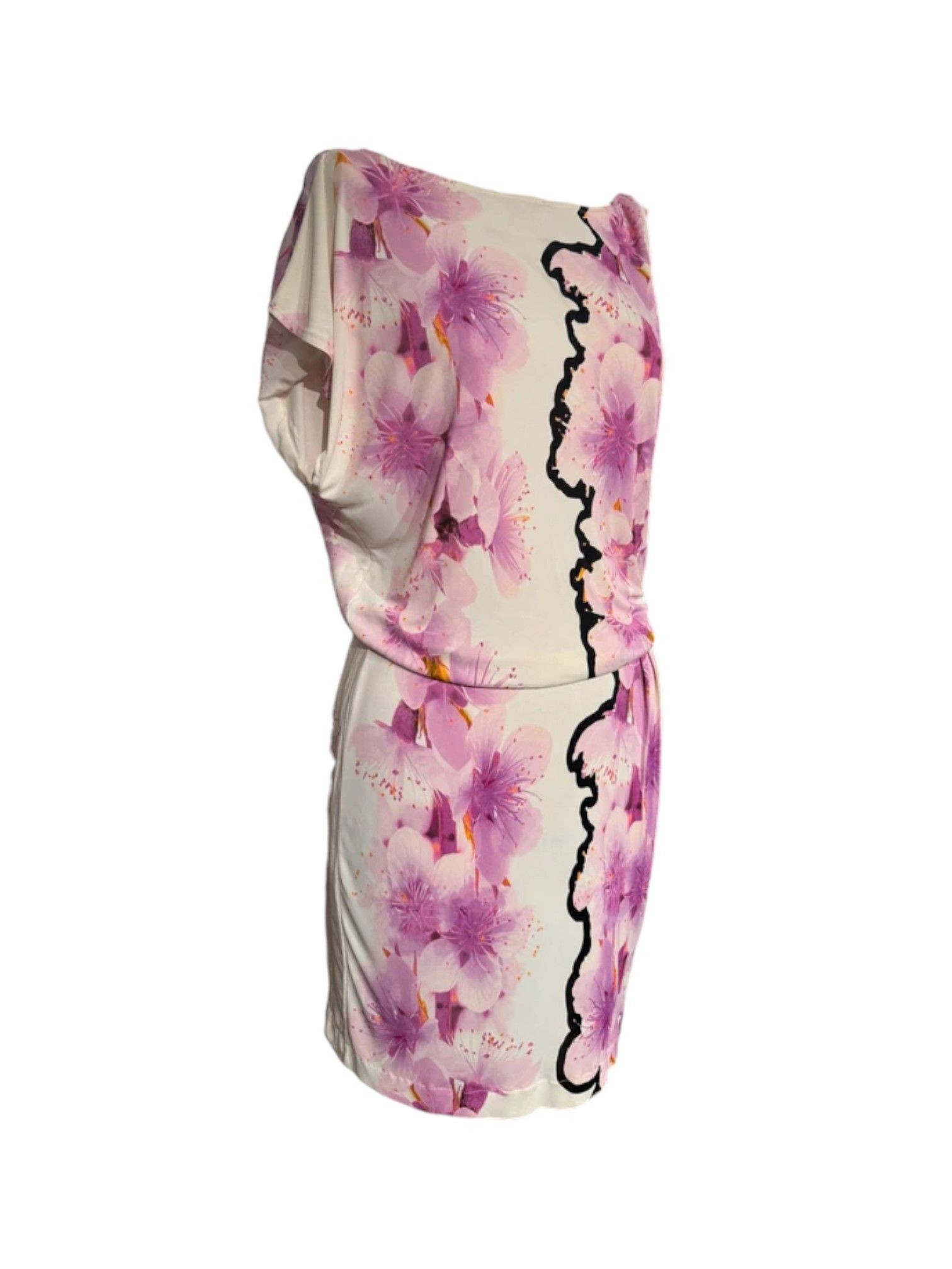 Roberto Cavalli Class Roberto Cavalli Cherry Blossom Dress early 2010s Size M / US 6-8 / IT 42-44 - 2 Thumbnail