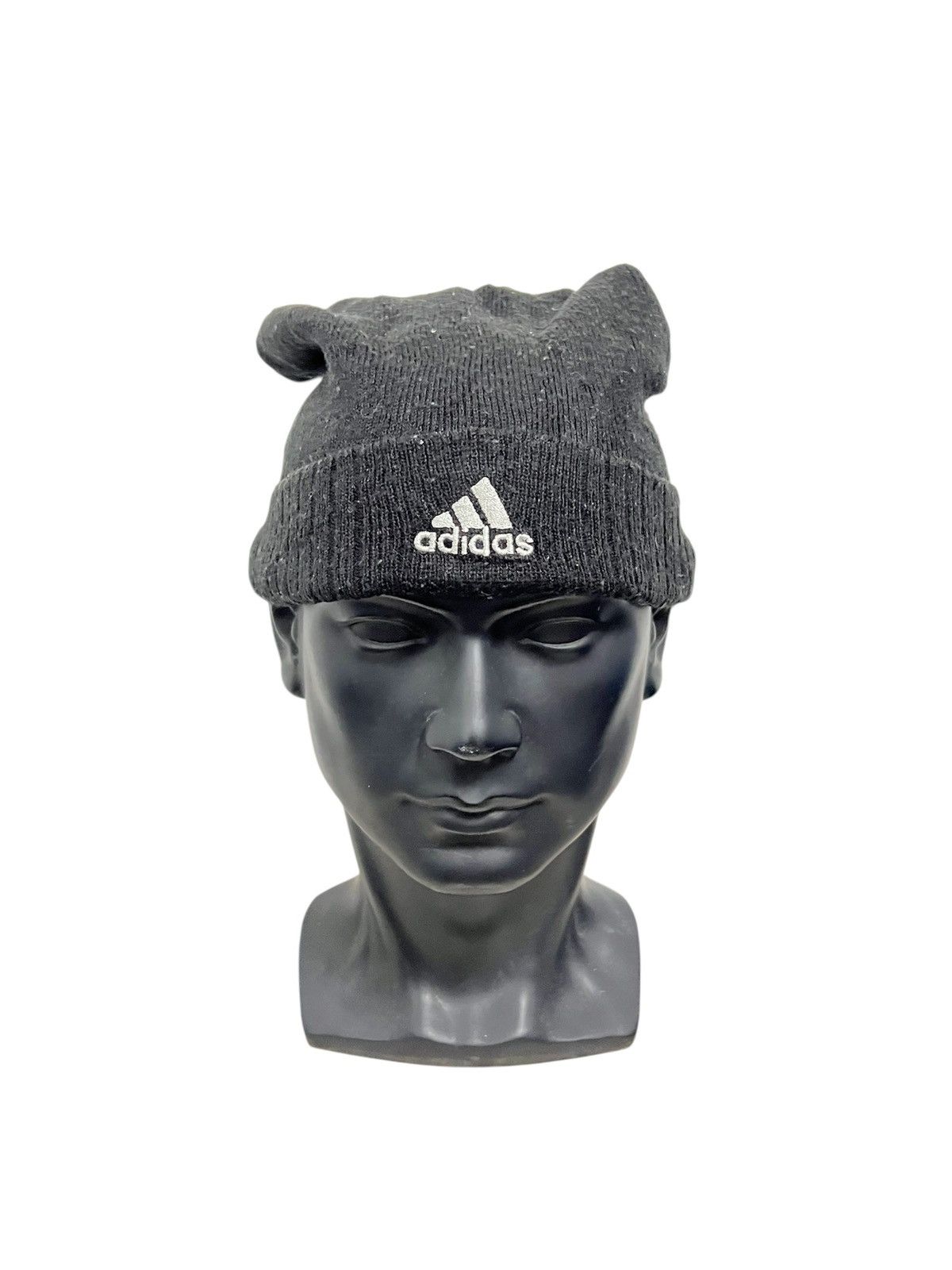Adidas Vintage Adidas Big Logo Beanie Hat Size ONE SIZE - 1 Thumbnail