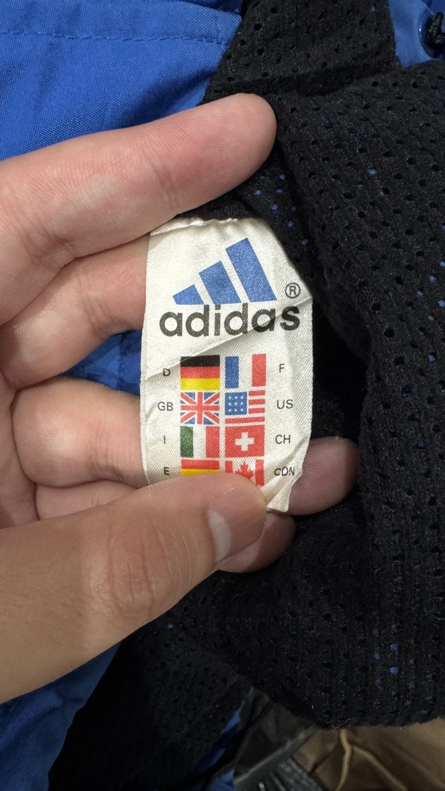 Vintage 1990S ADIDAS FISHING 5 POCKET JACKET Size US L / EU 52-54 / 3 - 6 Thumbnail