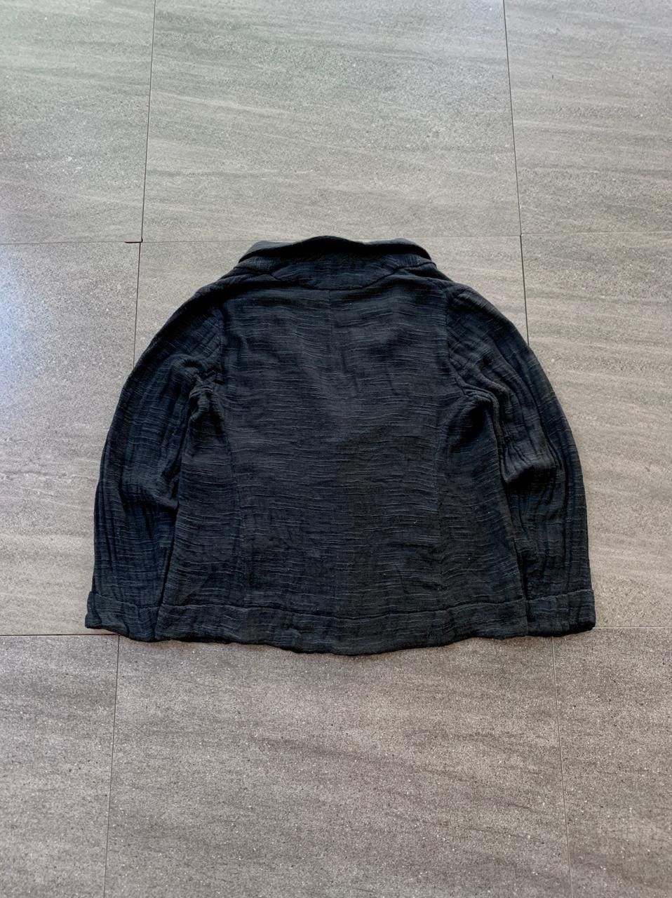 Yohji Yamamoto FREE TAX! Ys Knitted Textured Blazer Jacket Size US S / EU 44-46 / 1 - 5 Thumbnail