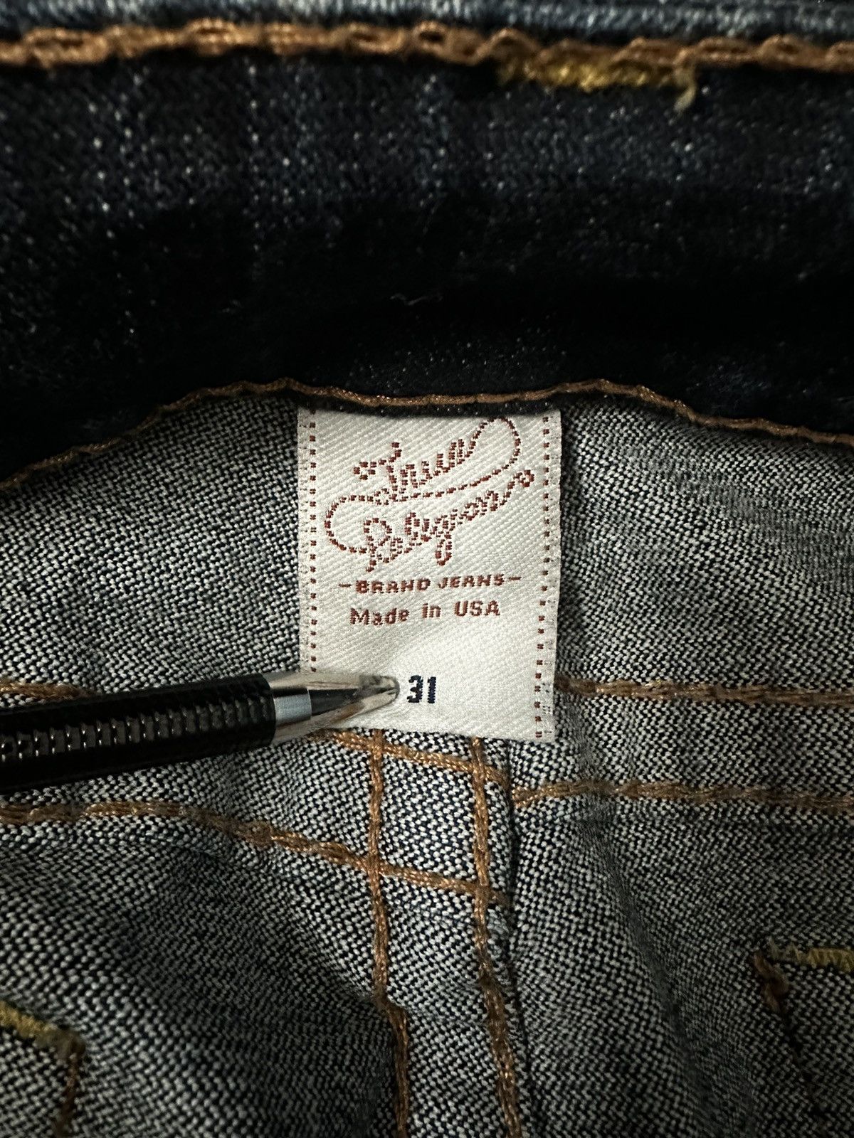 True Religion True Religion jeans Size 31" - 3 Thumbnail
