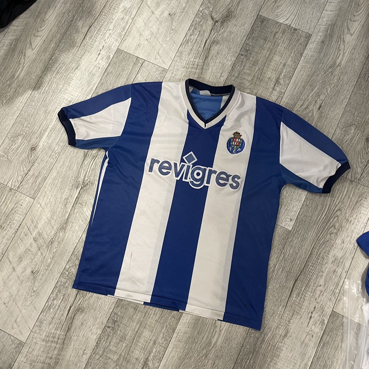 Vintage Vintage Jersey FC Porto Revigres FCP maglia calcio 90s Size US XL / EU 56 / 4 - 1 Thumbnail