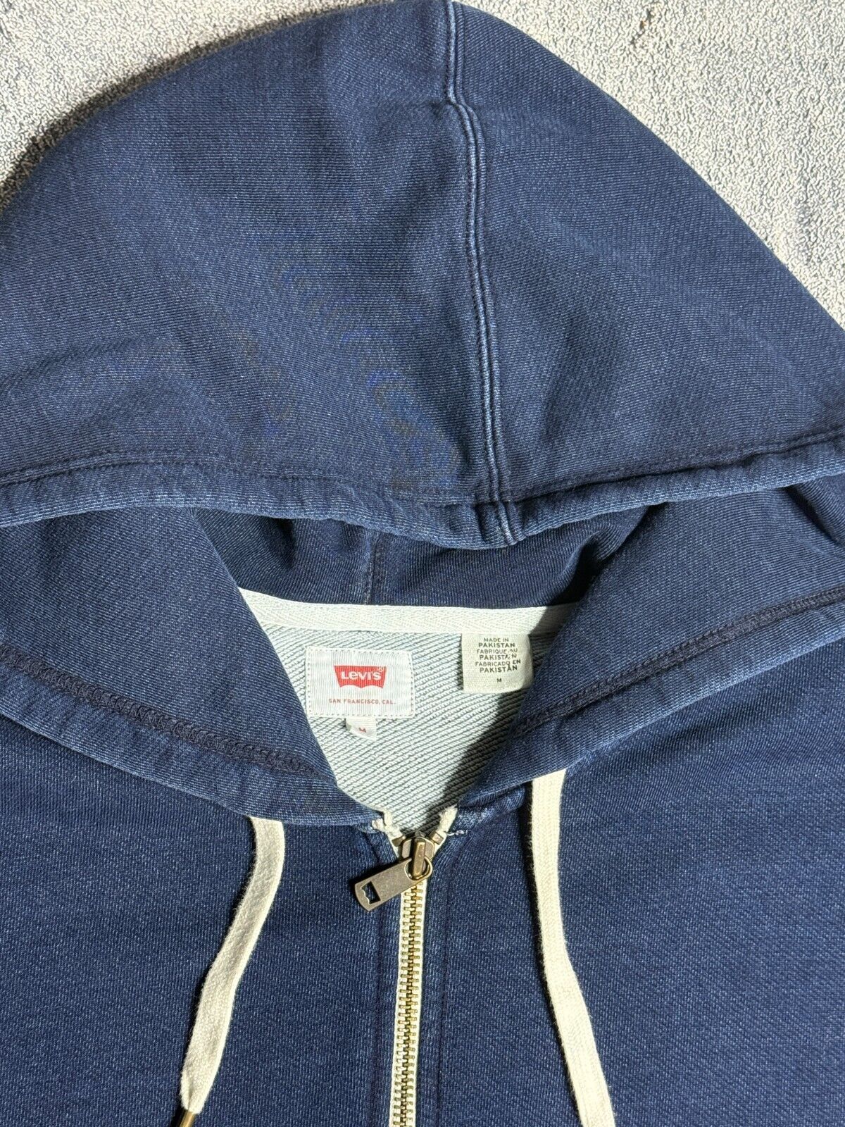 Levi's Levi's indigo men's hoodie M Size US M / EU 48-50 / 2 - 6 Thumbnail