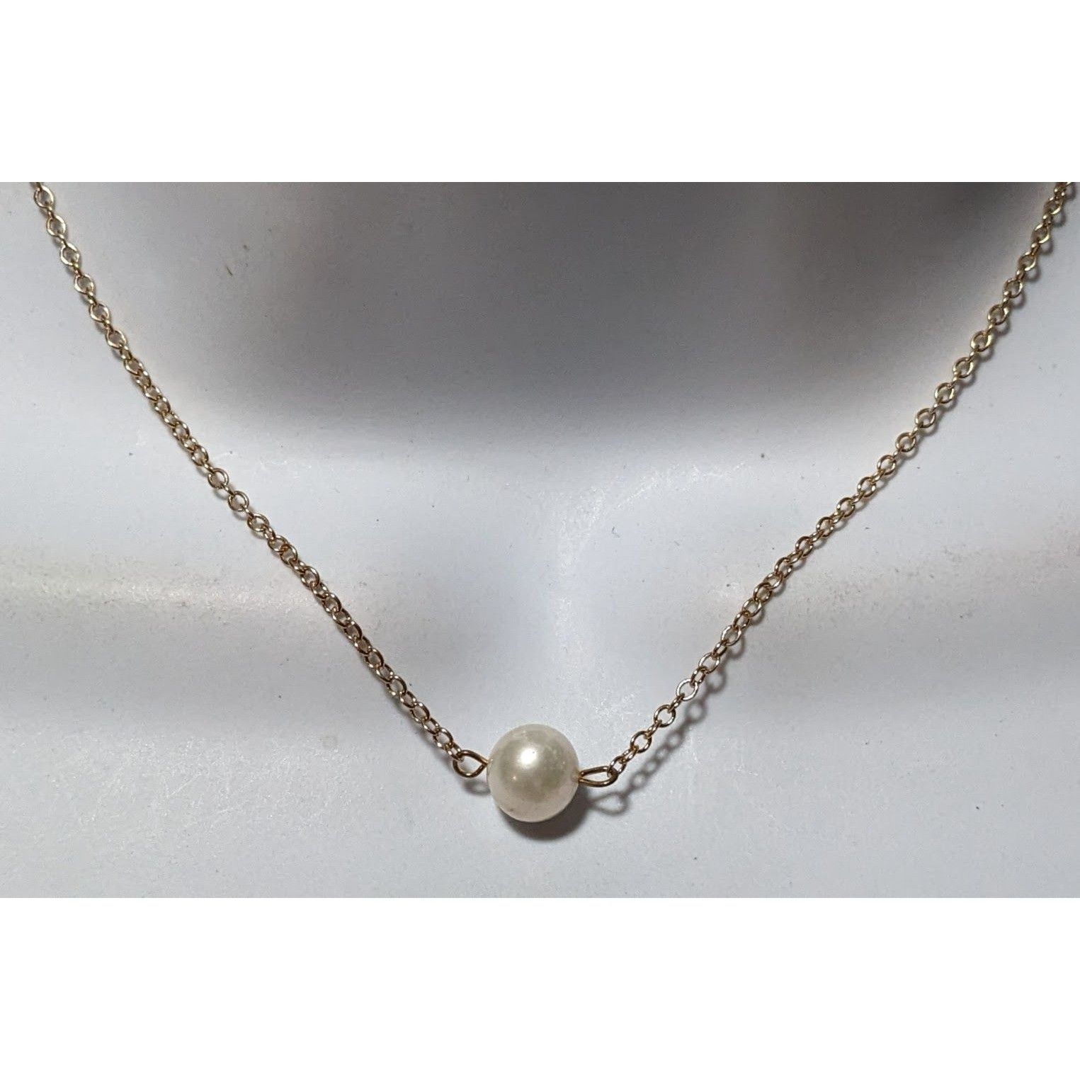 Other Minimalist Preppy Single Pearl Pendant Necklace Size ONE SIZE - 5 Thumbnail