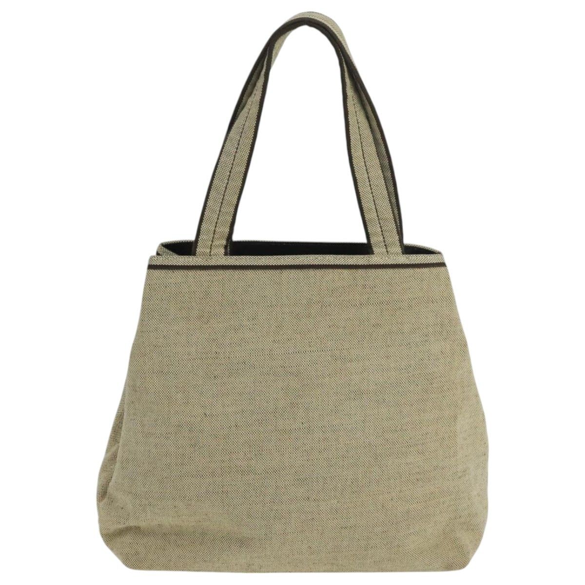 Prada Beige Canvas Tote Bag (Pre-Owned) Size ONE SIZE - 1 Thumbnail