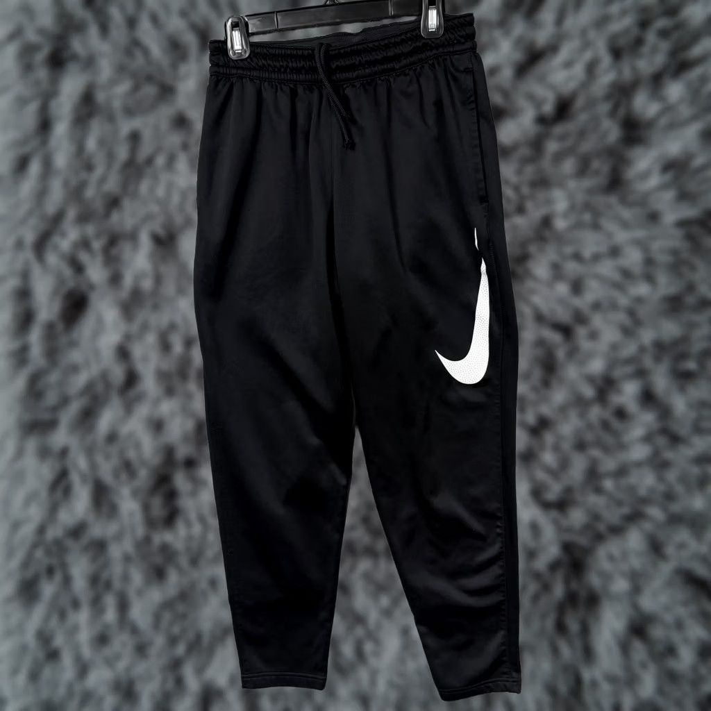 Nike Nike Dri-FIT Track Jogger Pants M 28x30 Black Men Regular Solid Athletic Streetwear Gorpcore Size US 31 - 1 Thumbnail