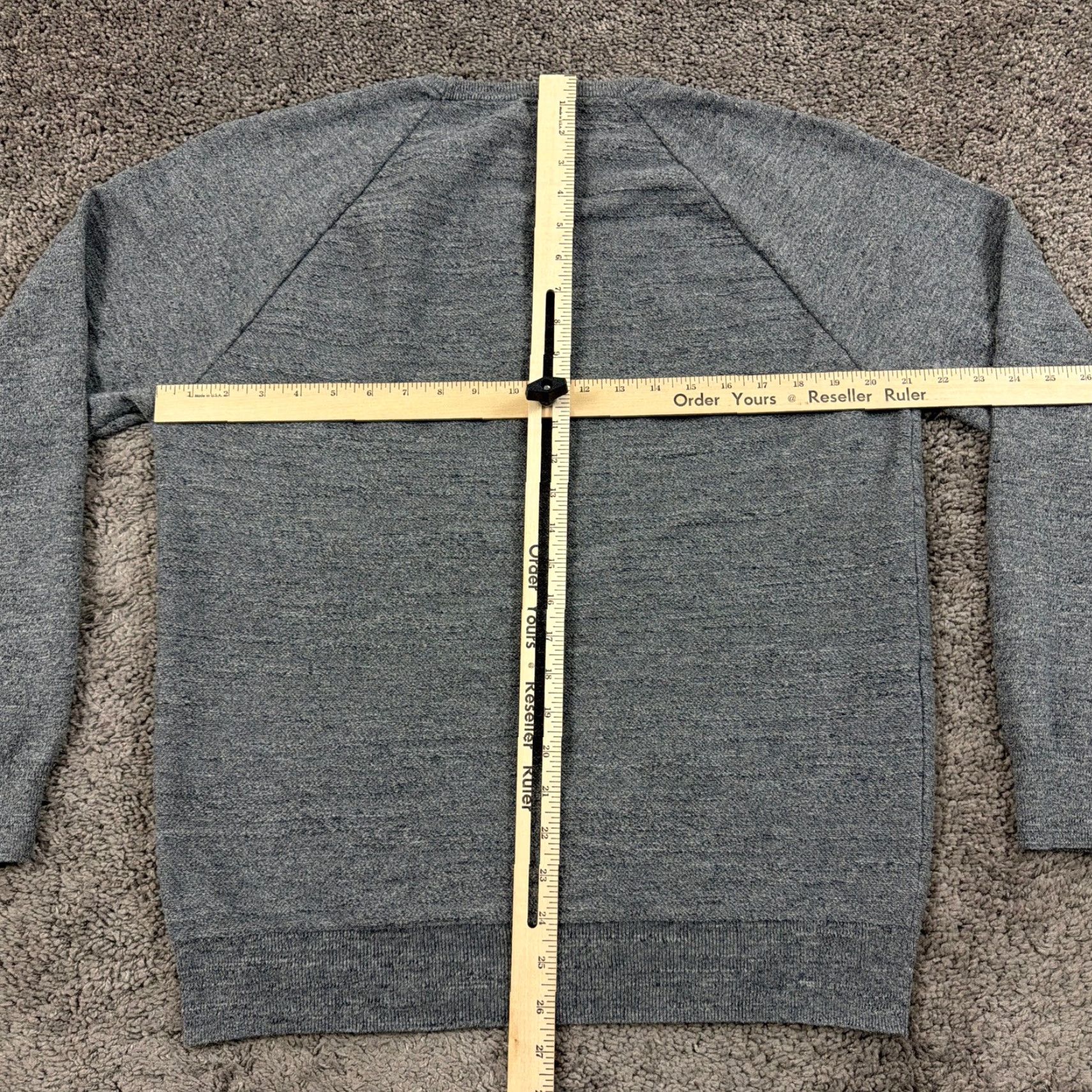 J.Crew J Crew Sweater Mens XL Gray Crew Neck Pullover Long Sleeve Cotton Breathable Size US XL / EU 56 / 4 - 4 Thumbnail