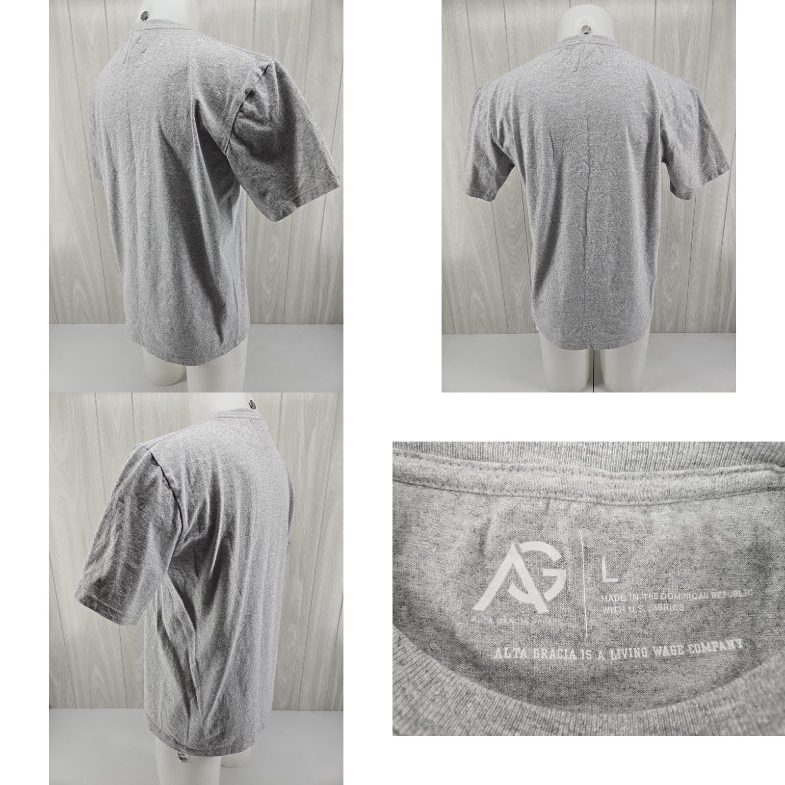 Vintage University of Montevallo Falcons UM T Shirt Size Large Gray Men Regular Cotton Short Sleeve Vintage No N/A Size US L / EU 52-54 / 3 - 8 Thumbnail