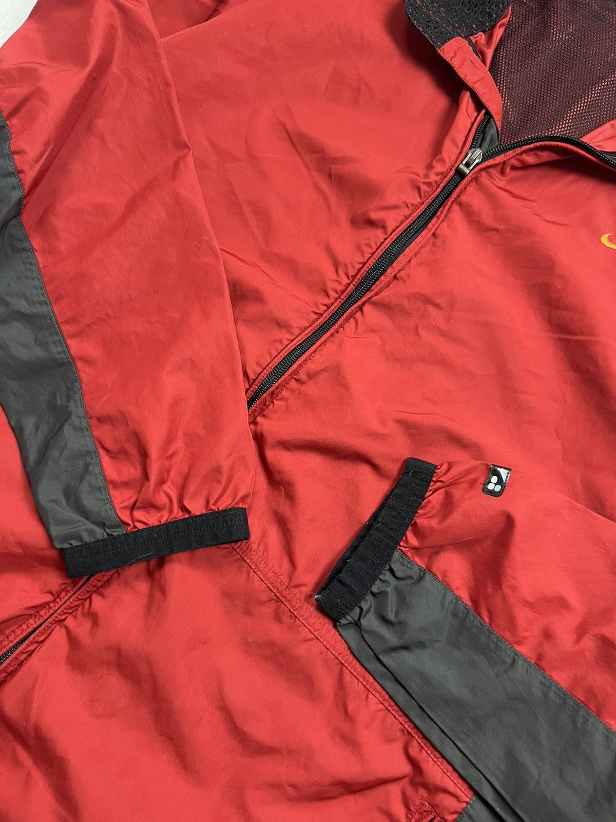 Nike 90s Nike Swoosh Vintage Y2K Oversized Nylon Retro Jacket Size US XL / EU 56 / 4 - 6 Thumbnail