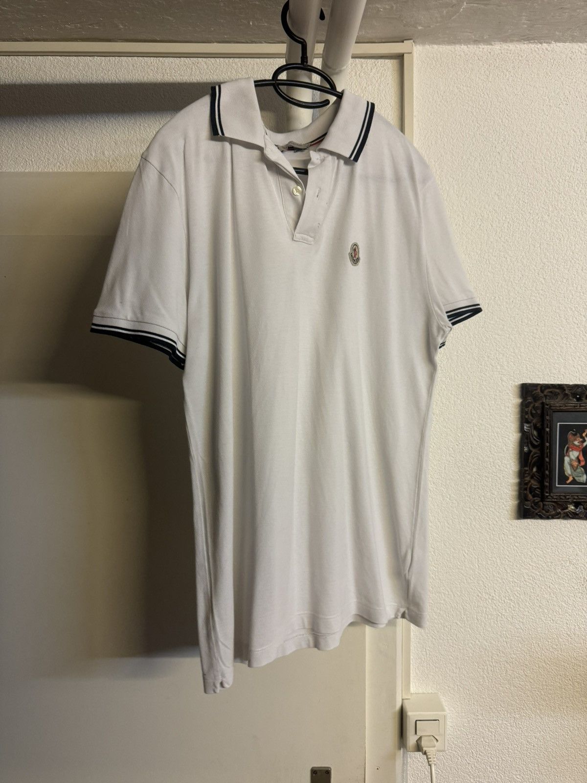 Moncler Moncler Polo Size US L / EU 52-54 / 3 - 1 Thumbnail