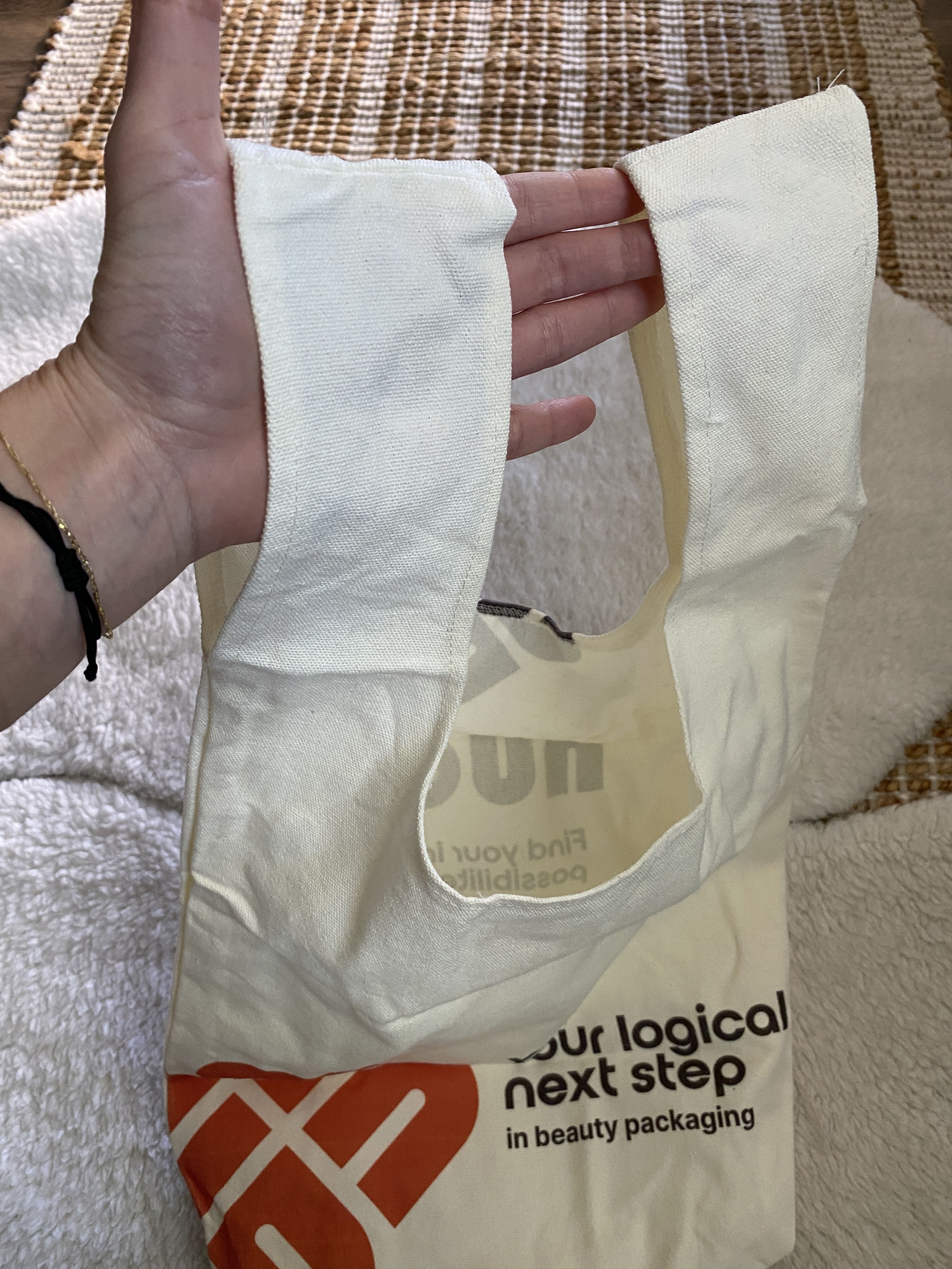 Other Small Canvas Tote Bag – Thick & Durable with Unique Handles Size ONE SIZE - 2 Thumbnail