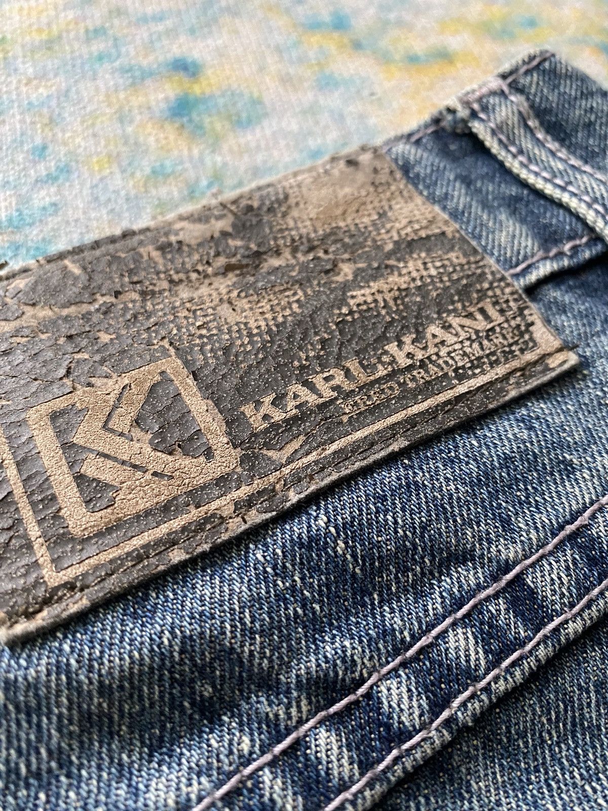 JNCO × Karl Kani Vintage Hip Hop Jeans Karl Kani Rare item Size US 30 / EU 46 - 7 Thumbnail