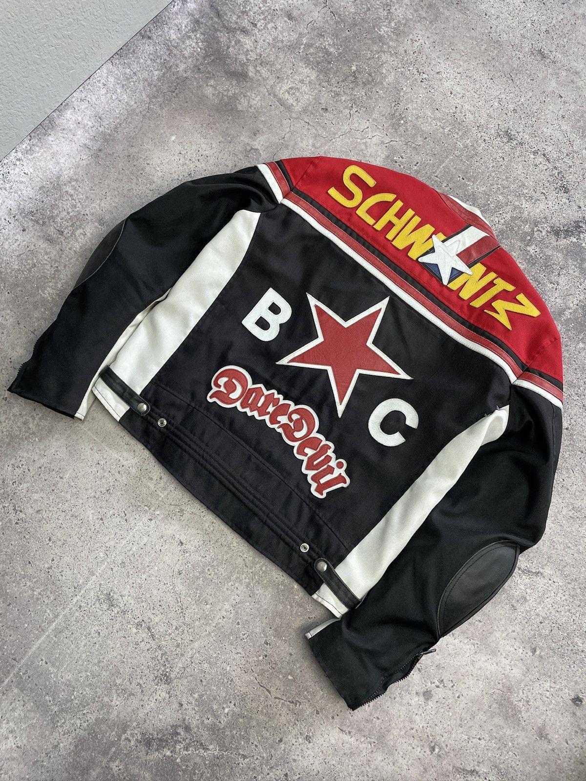 Other Harrison “Dark Devil” Racing Jacket — Nylon & Leather Hybrid Size US L / EU 52-54 / 3 - 17 Thumbnail