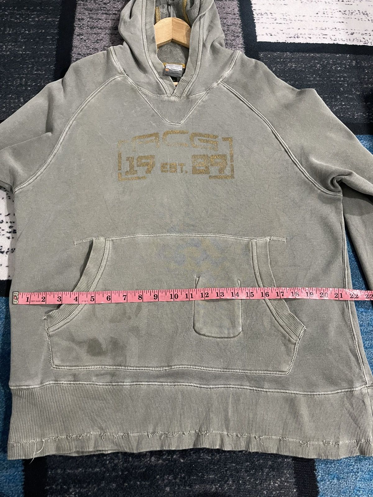Vintage Vintage Nike ACG Distressed Hoodie Size US XL / EU 56 / 4 - 16 Thumbnail