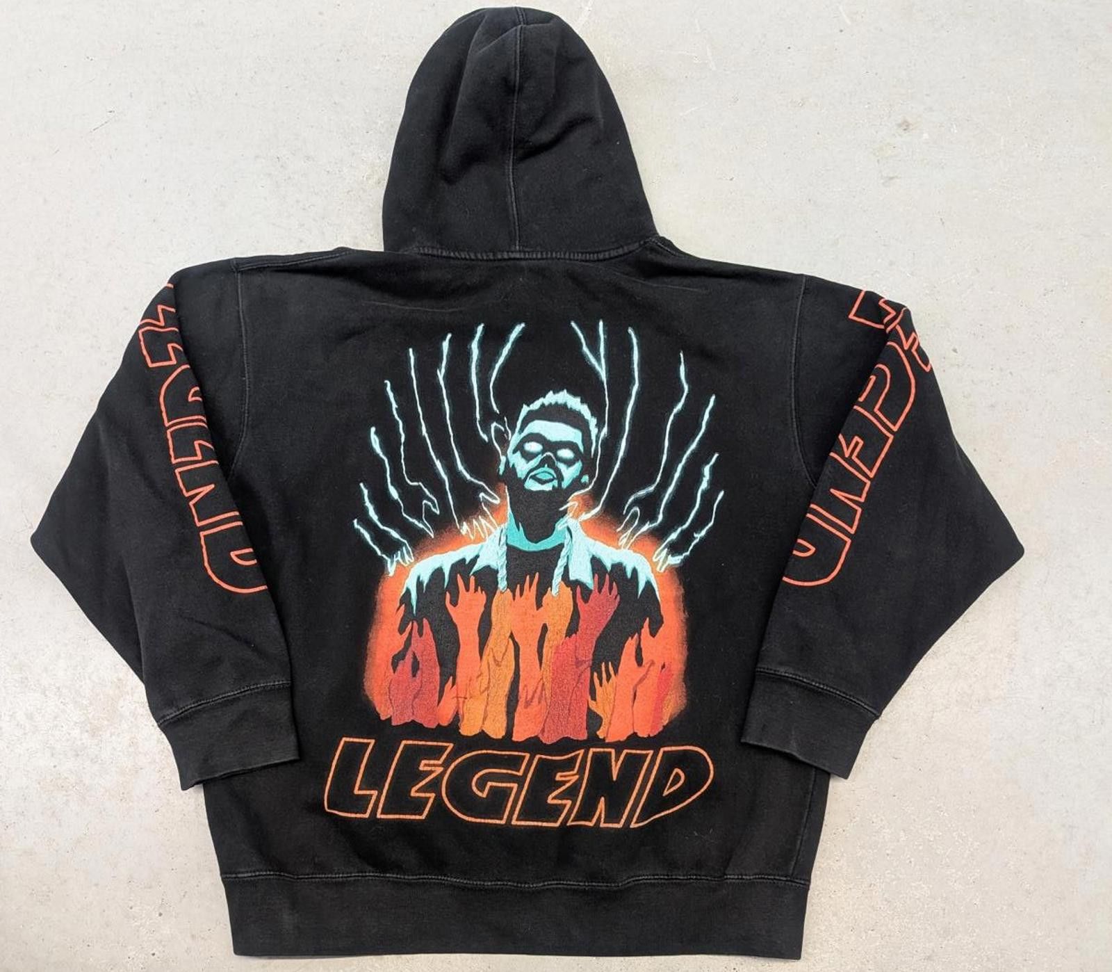 XO XO The Weekend Legend Black Sweater Hoodie Size US M / EU 48-50 / 2 - 1 Thumbnail