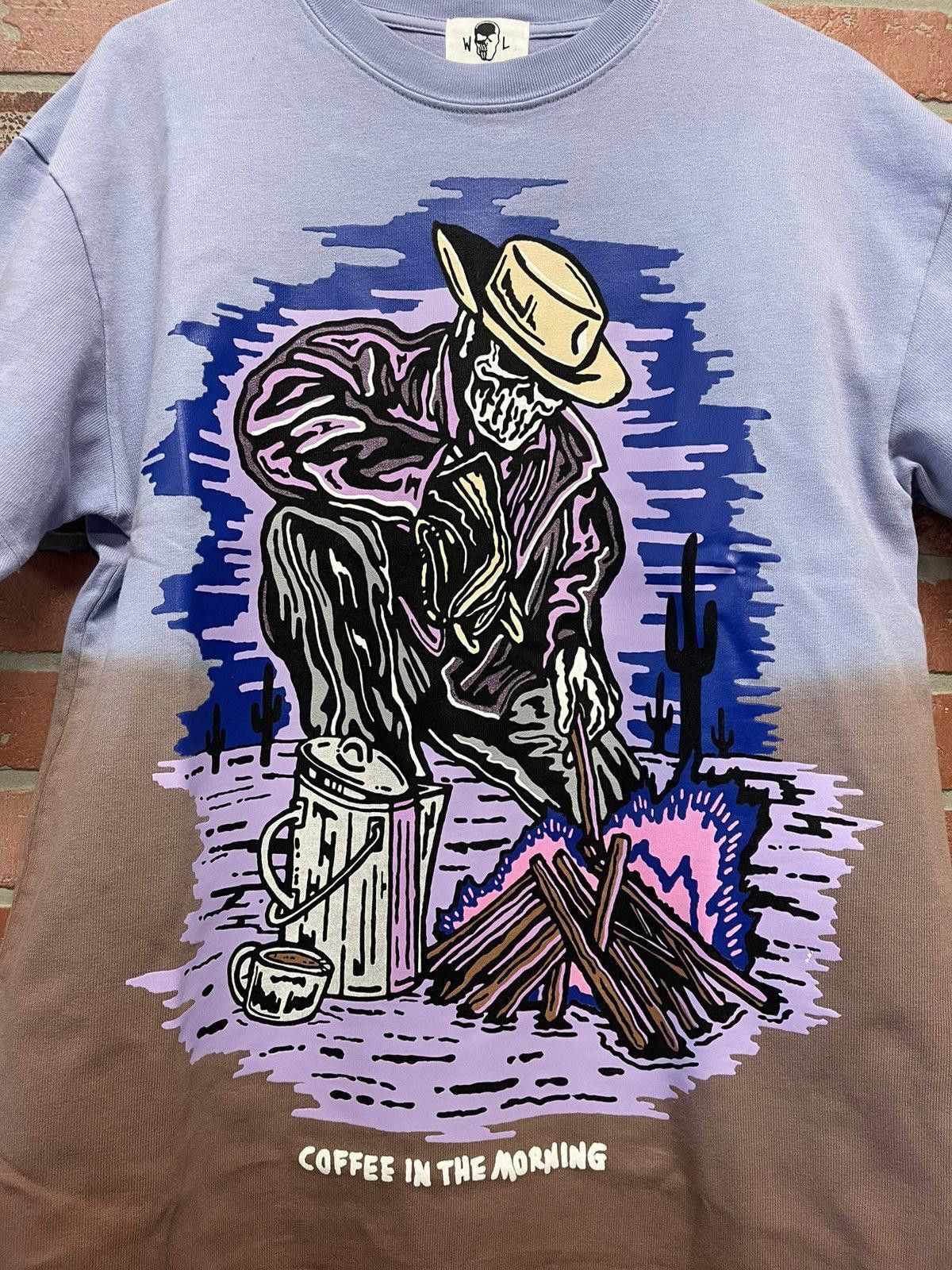 Warren Lotas Size M - Warren Lotas “Coffee In The Morning” T-Shirt Clean! Size US M / EU 48-50 / 2 - 2 Thumbnail