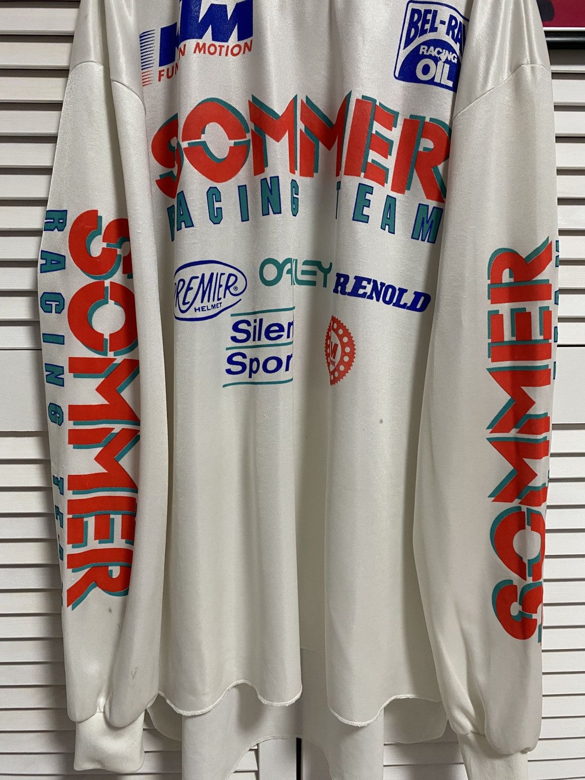 Formula 1 Vintage KTM Sommer Racing Team Motocross Jersey Rare Size US XL / EU 56 / 4 - 3 Thumbnail