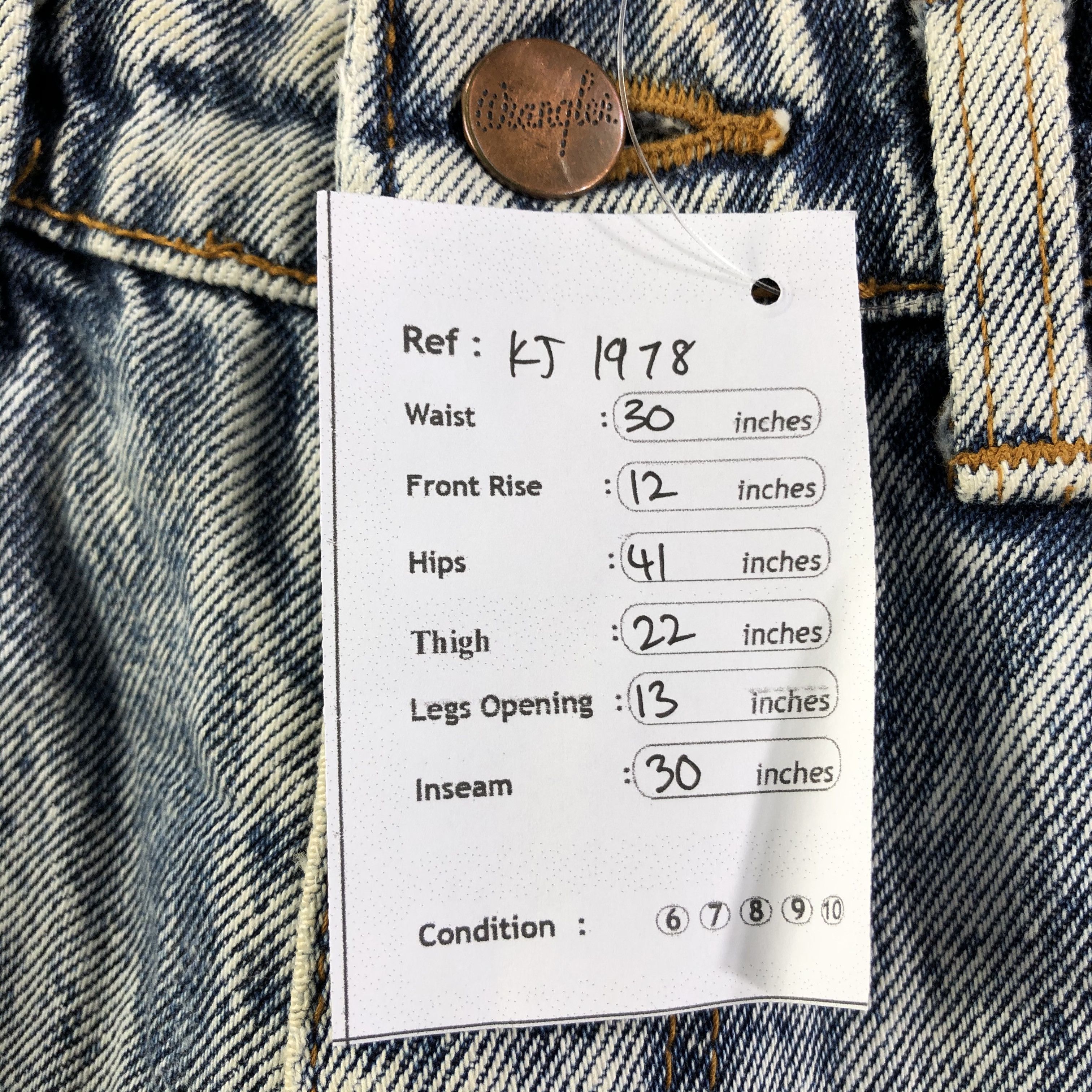 Vintage Vintage Wrangler Stone Wash Jeans KJ1978 Size US 30 / EU 46 - 10 Thumbnail