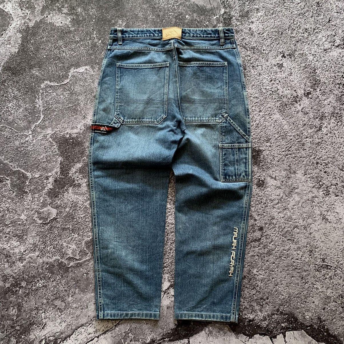 Rap Tees Majah Flavah Carpenter Denim Jeans Pants Size US 33 - 2 Thumbnail