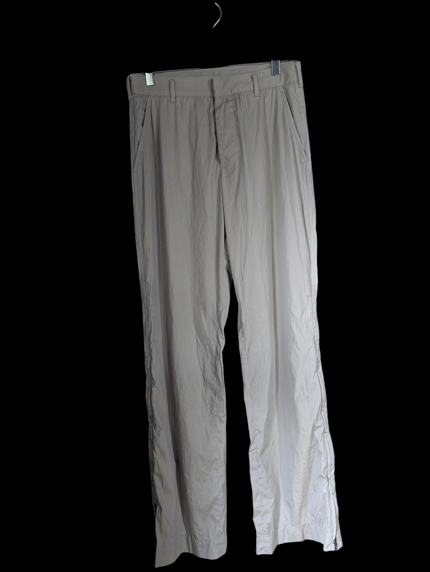 PRADA ZIPPER BOTTOM PANTS