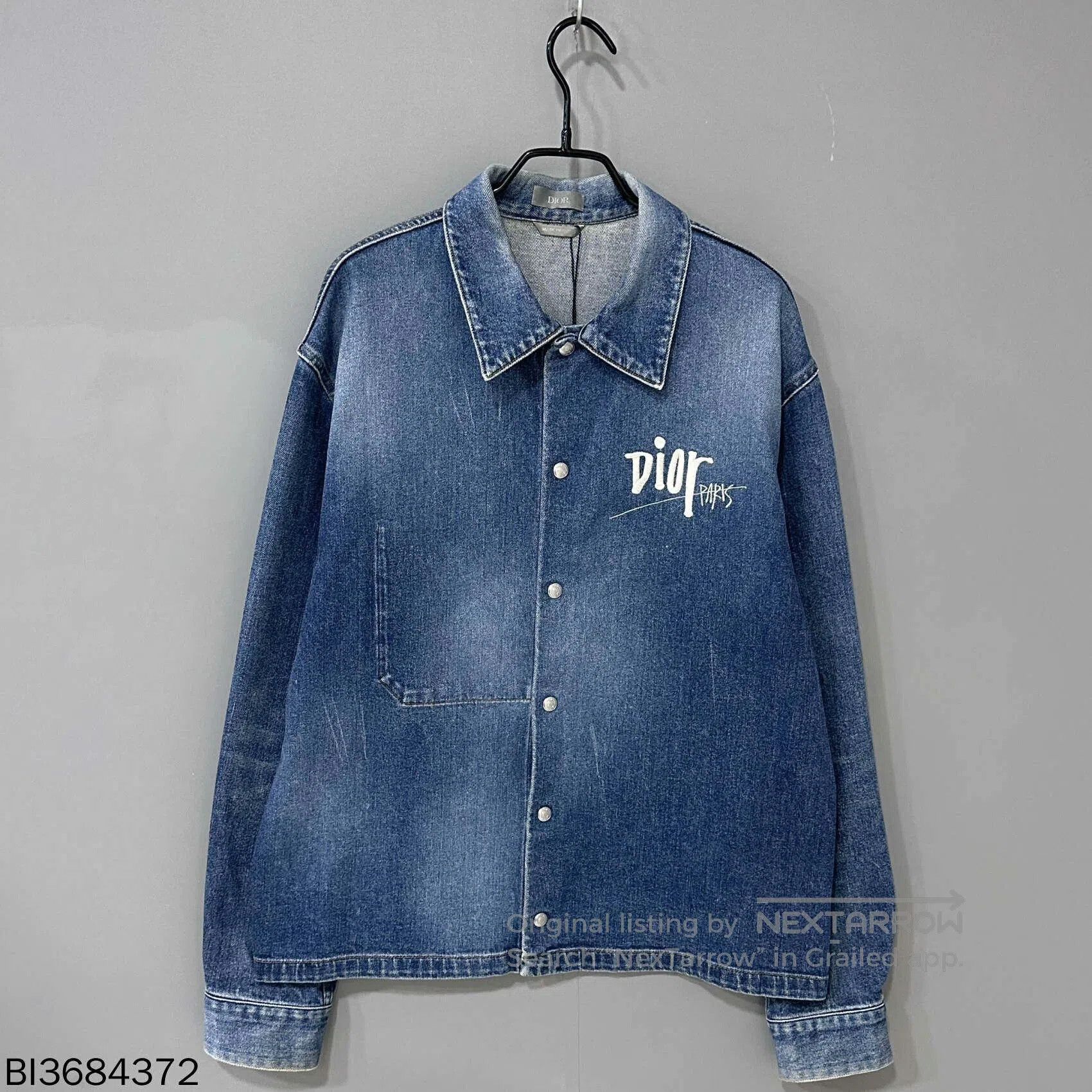 Dior Dior x Stussy Denim Jacket Shirt. Size US S / EU 44-46 / 1 - 1 Thumbnail