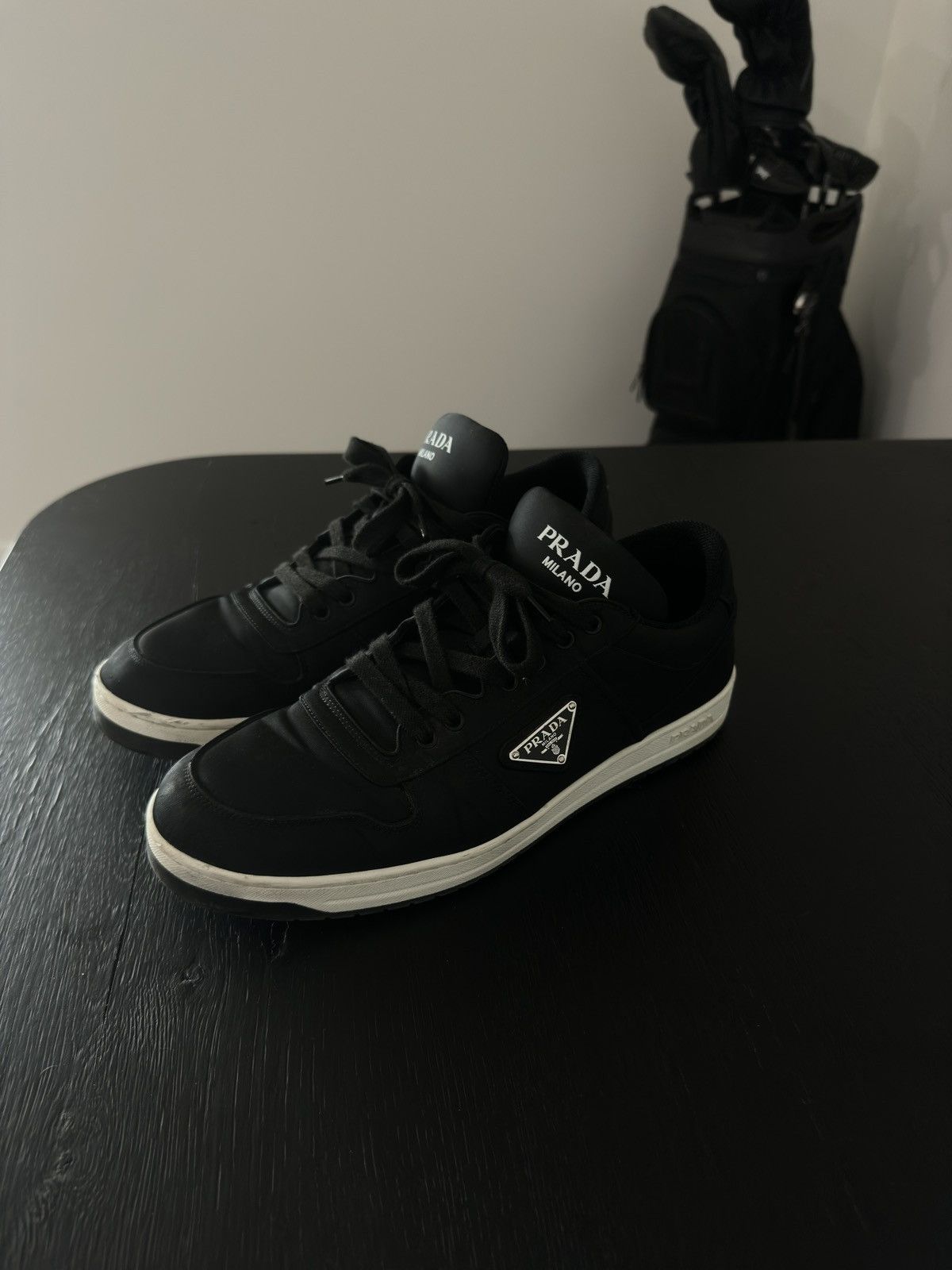Prada Prada Men’s Nylon Sneakers Size US 10.5 / EU 43-44 - 1 Thumbnail