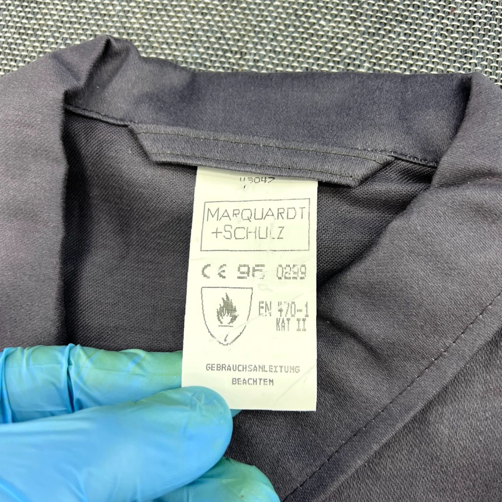 Vintage VINTAGE Marquardt + Schulz Audi Volkswagen Work Jacket Jacket Men S Gray S Small Workwear Blouson Factory Size US S / EU 44-46 / 1 - 2 Thumbnail