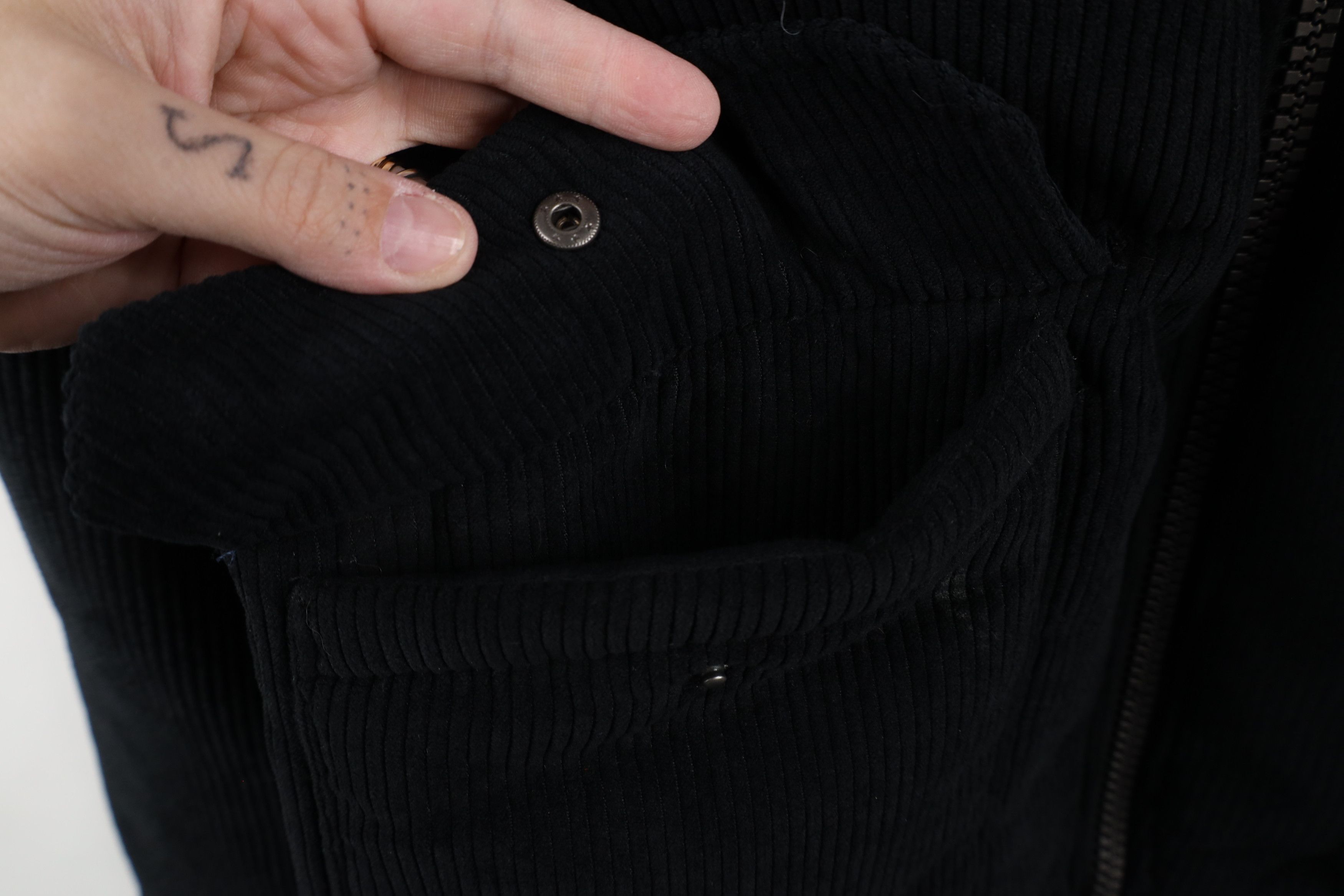 Vintage Vintage 90s Streetwear Fleece Lined Corduroy Bomber Jacket Size US S / EU 44-46 / 1 - 7 Thumbnail
