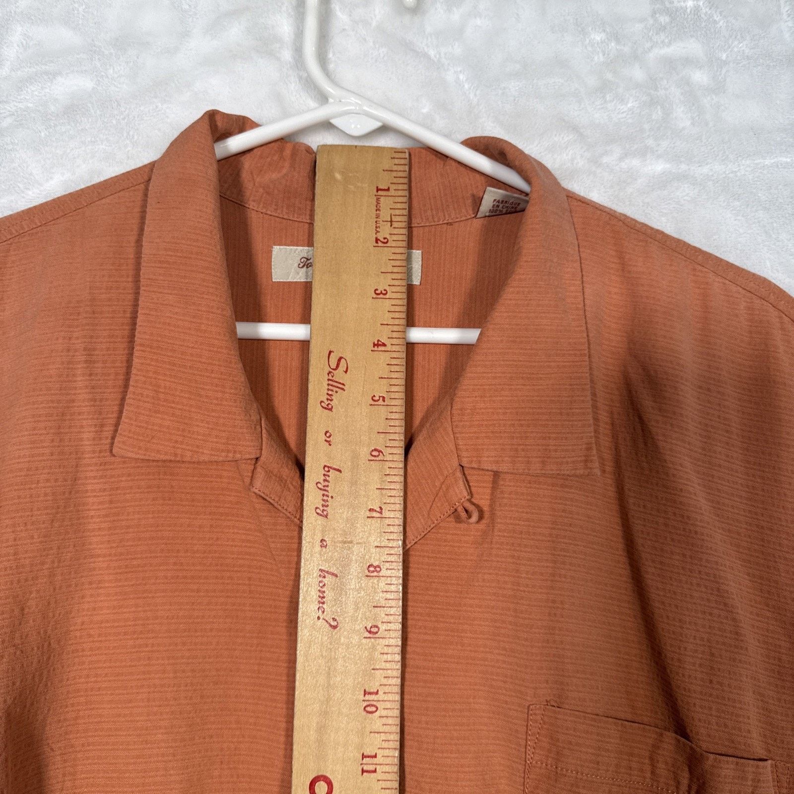 Tommy Bahama Tommy Bahama 100% Silk Shirt Men's Size 2XL Orange Size US XXL / EU 58 / 5 - 7 Thumbnail