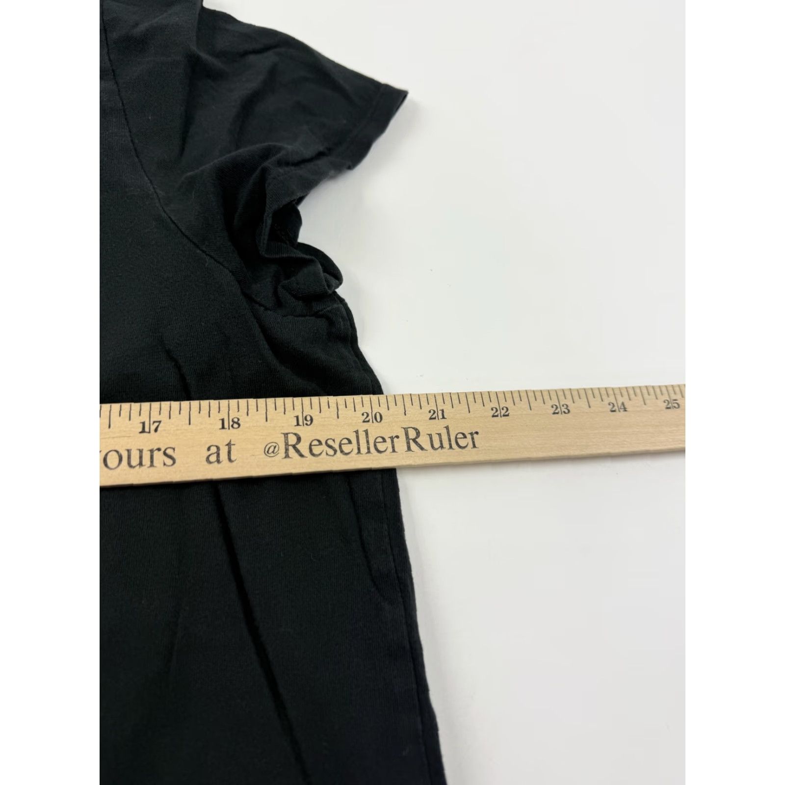 Madewell Madewell Shirt Womens XL Black Crew Neck Short Sleeve Curved Hem Basic Tee Top Size XL / US 12-14 / IT 48-50 - 7 Thumbnail